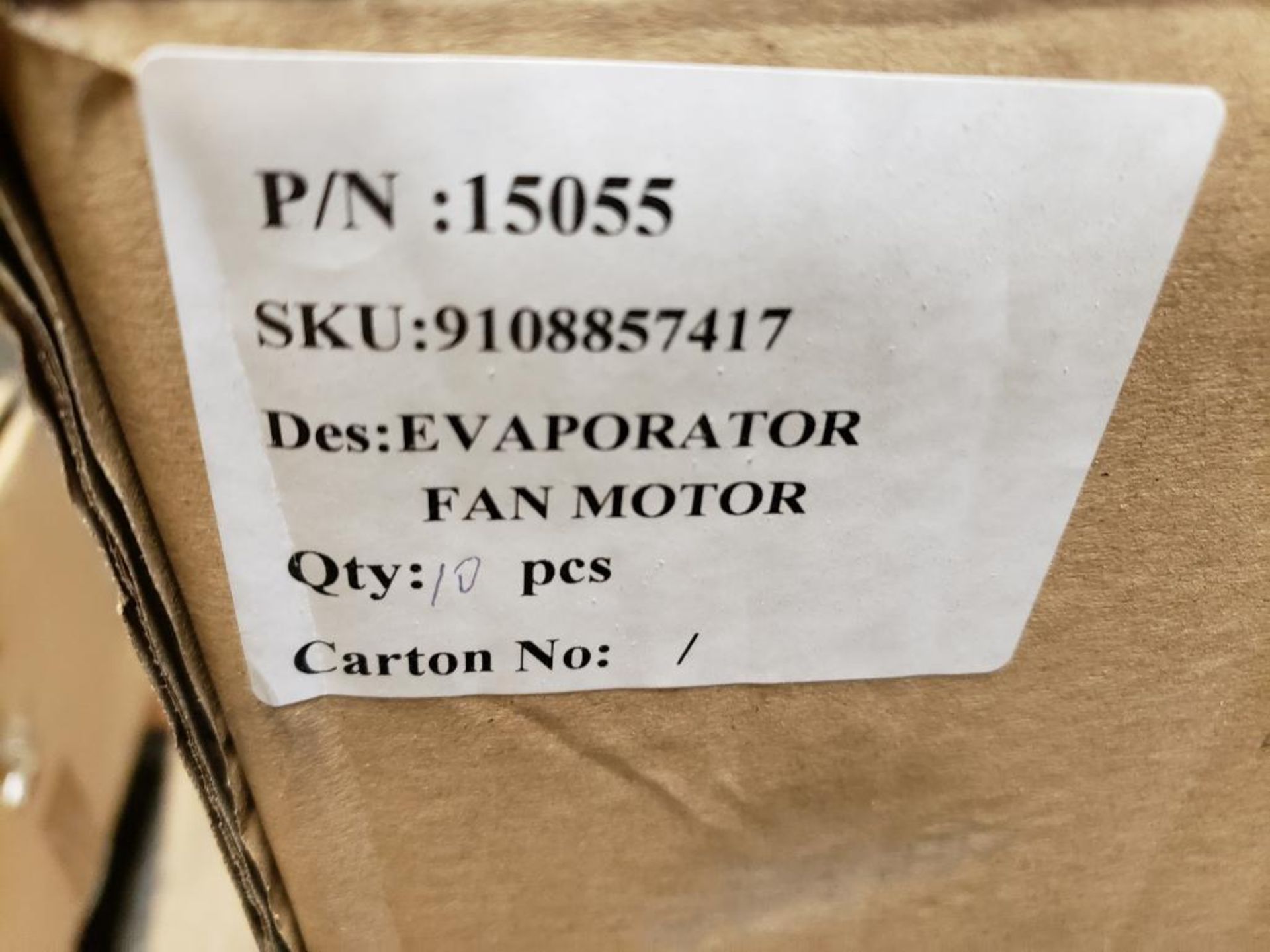 Qty 10 - Replacement evaporator motor. Part number YYF95-70-402. Dometic part number 15055. New. - Image 4 of 4