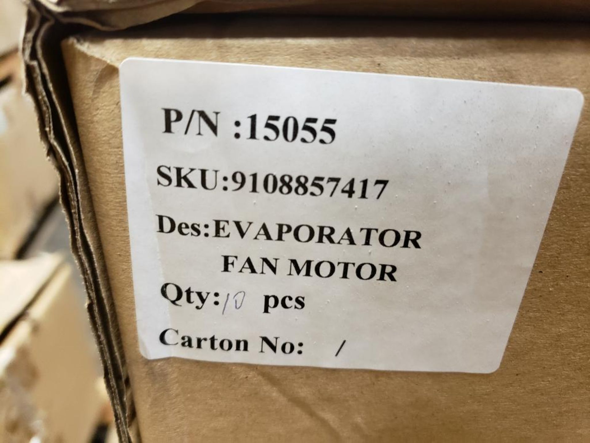 Qty 10 - Replacement evaporator motor. Part number YYF95-70-402. Dometic part number 15055. New. - Image 3 of 4