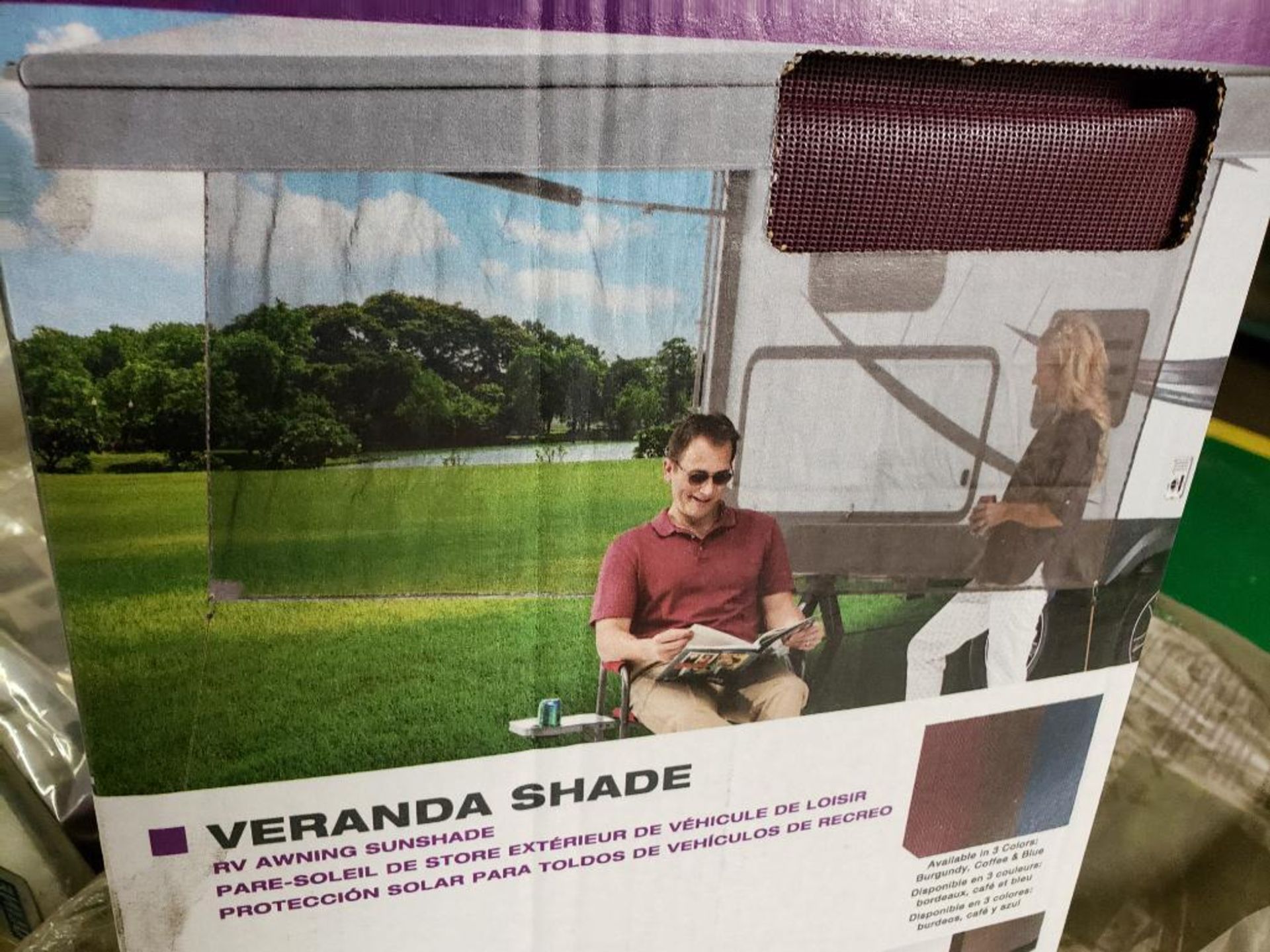 Qty 14 - Assorted RV awning veranda shade. Patty O-Shade. - Image 2 of 2