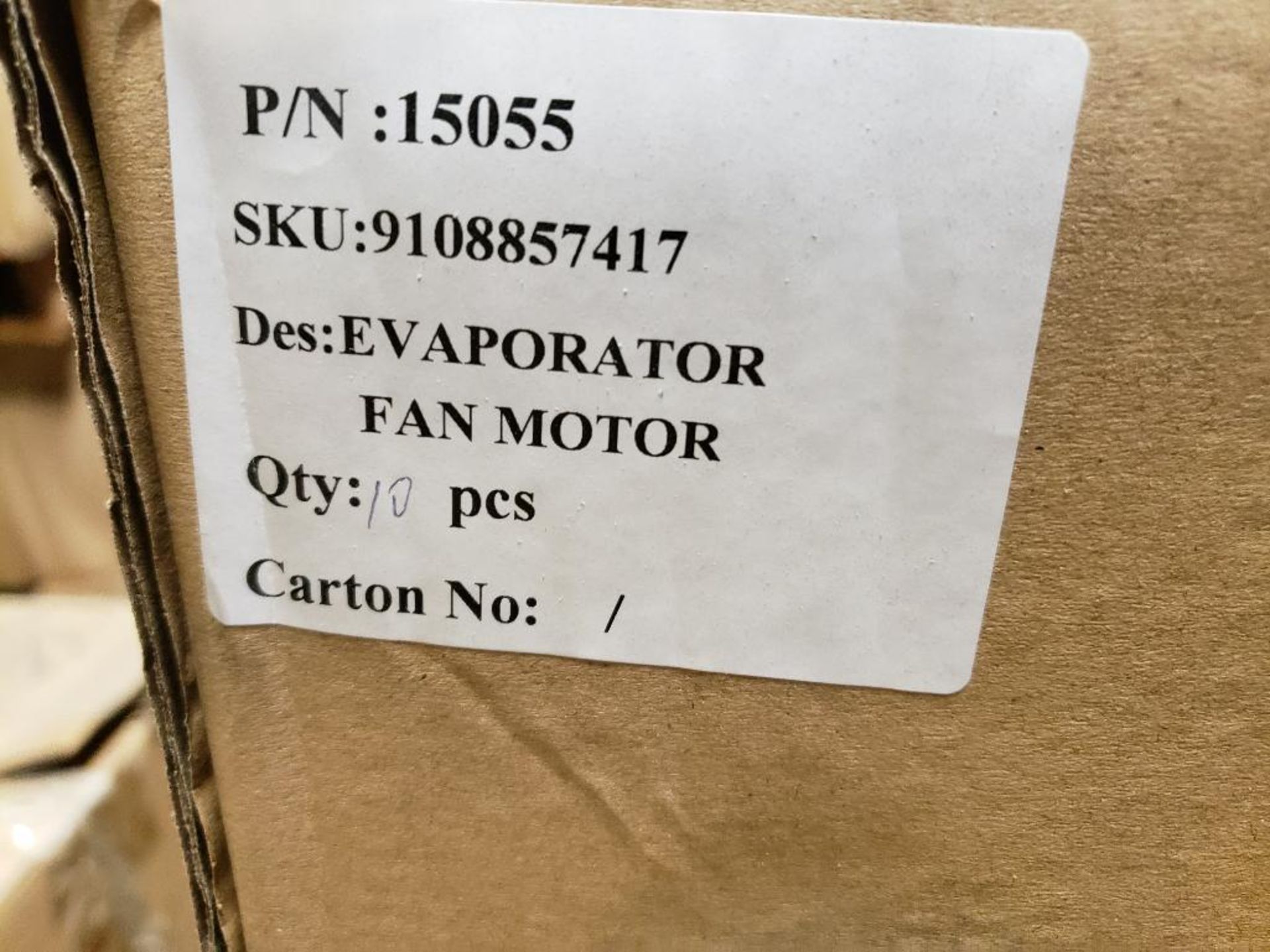 Qty 10 - Replacement evaporator motor. Part number YYF95-70-402. Dometic part number 15055. New. - Image 3 of 4