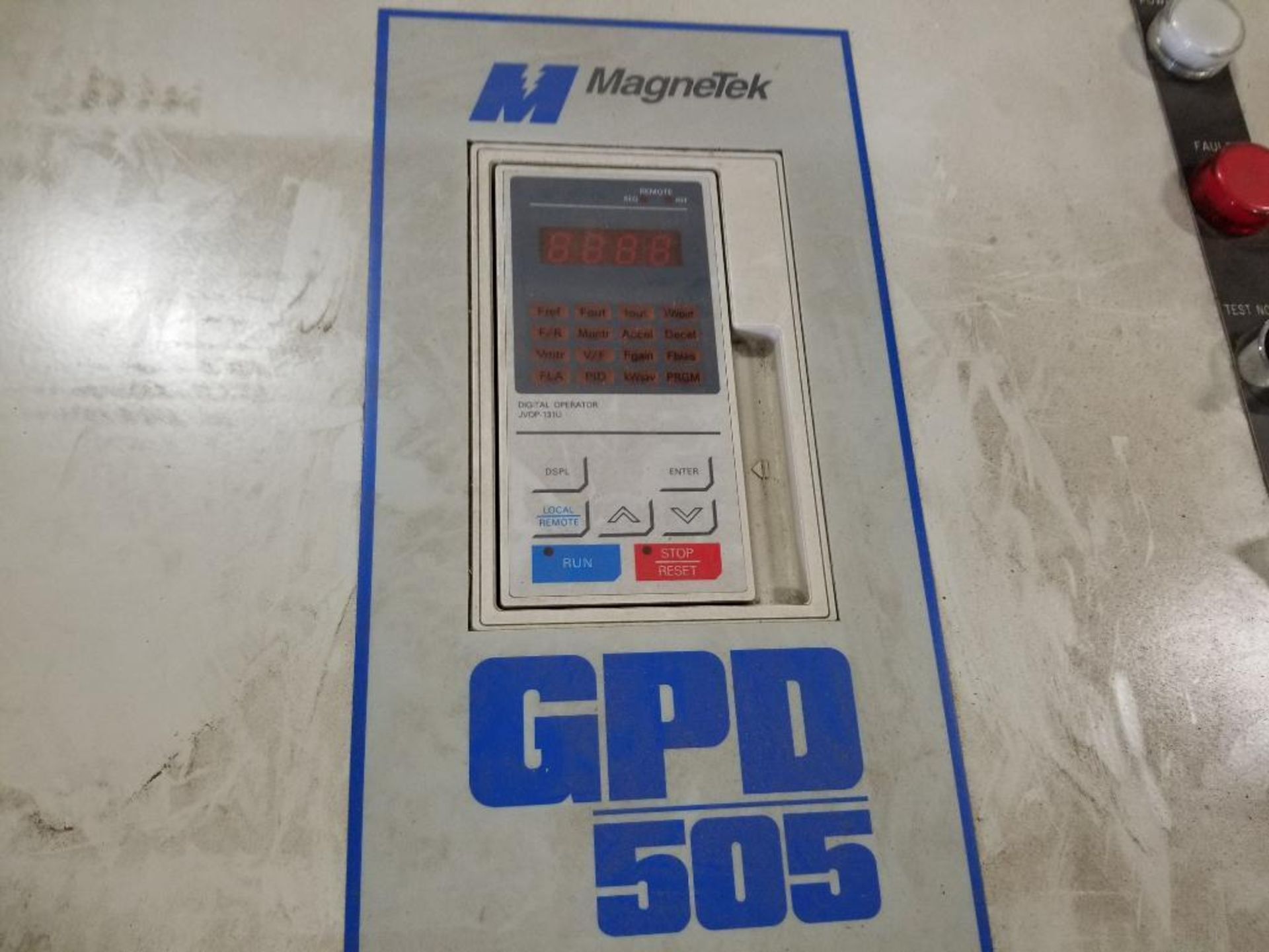 MagneTek AC drive. Model GPD505V-A054. 3 phase 200-220v, 0-208v output. - Image 2 of 19