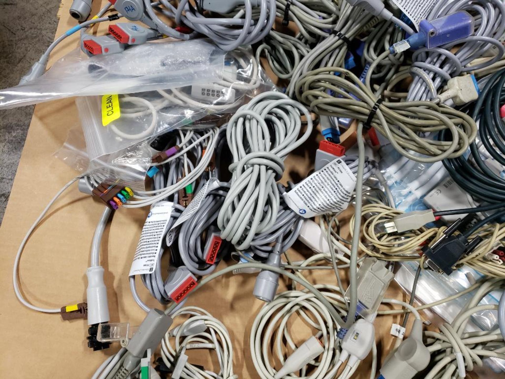 Large assortment of cords and cables. - Image 7 of 11