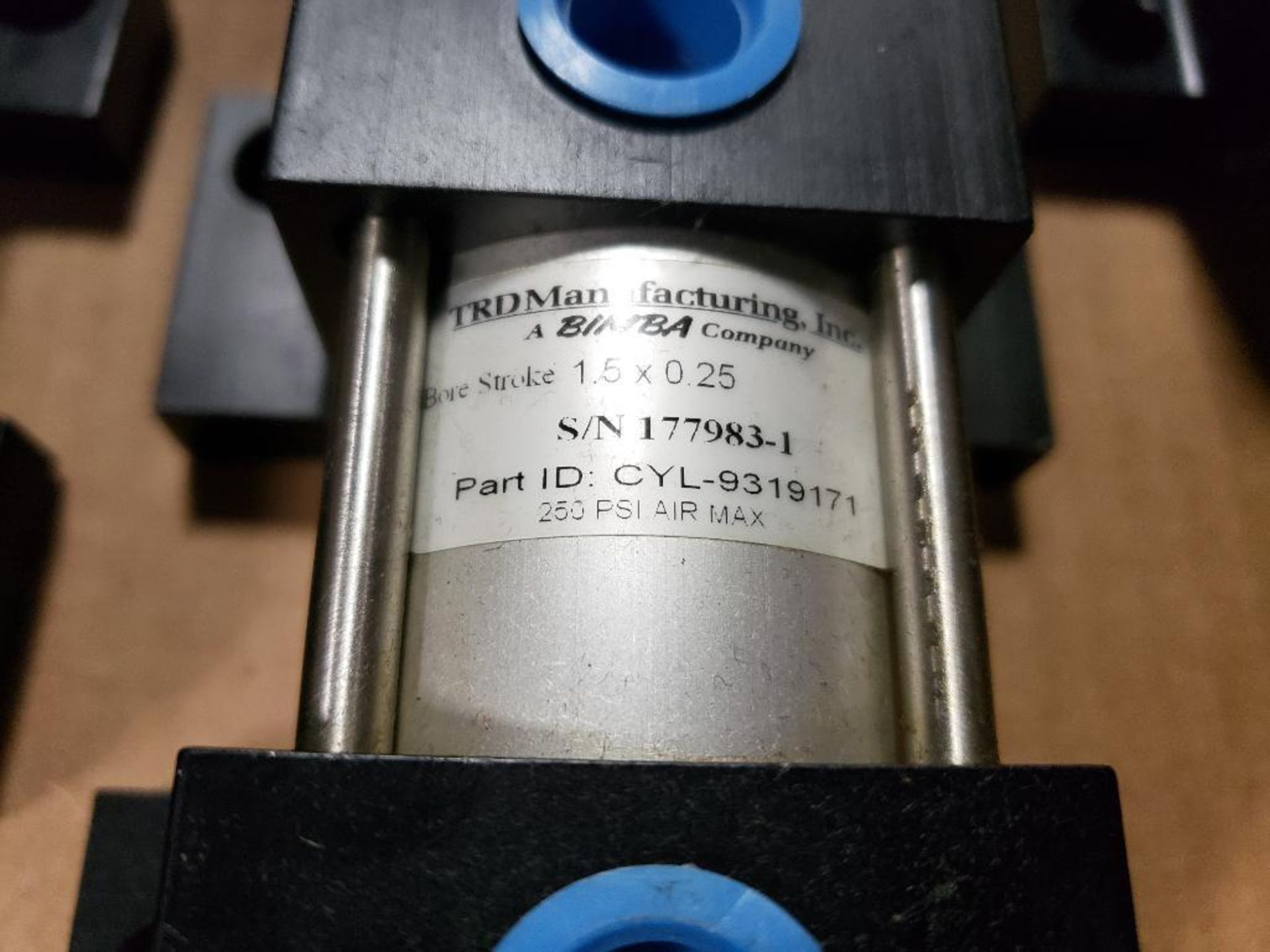 Qty 4 - Bimba cylinders. Part number CYL-9319171. New as pictured. - Image 3 of 4