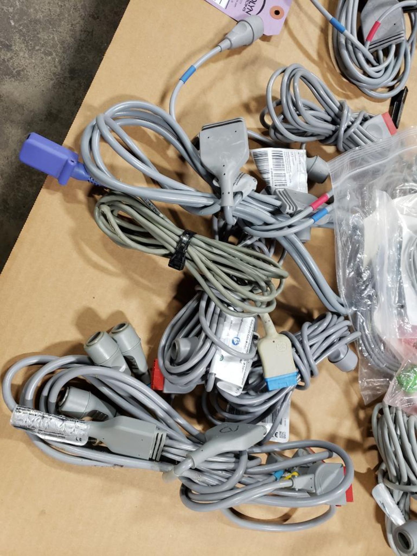 Large assortment of cords and cables. - Image 2 of 11