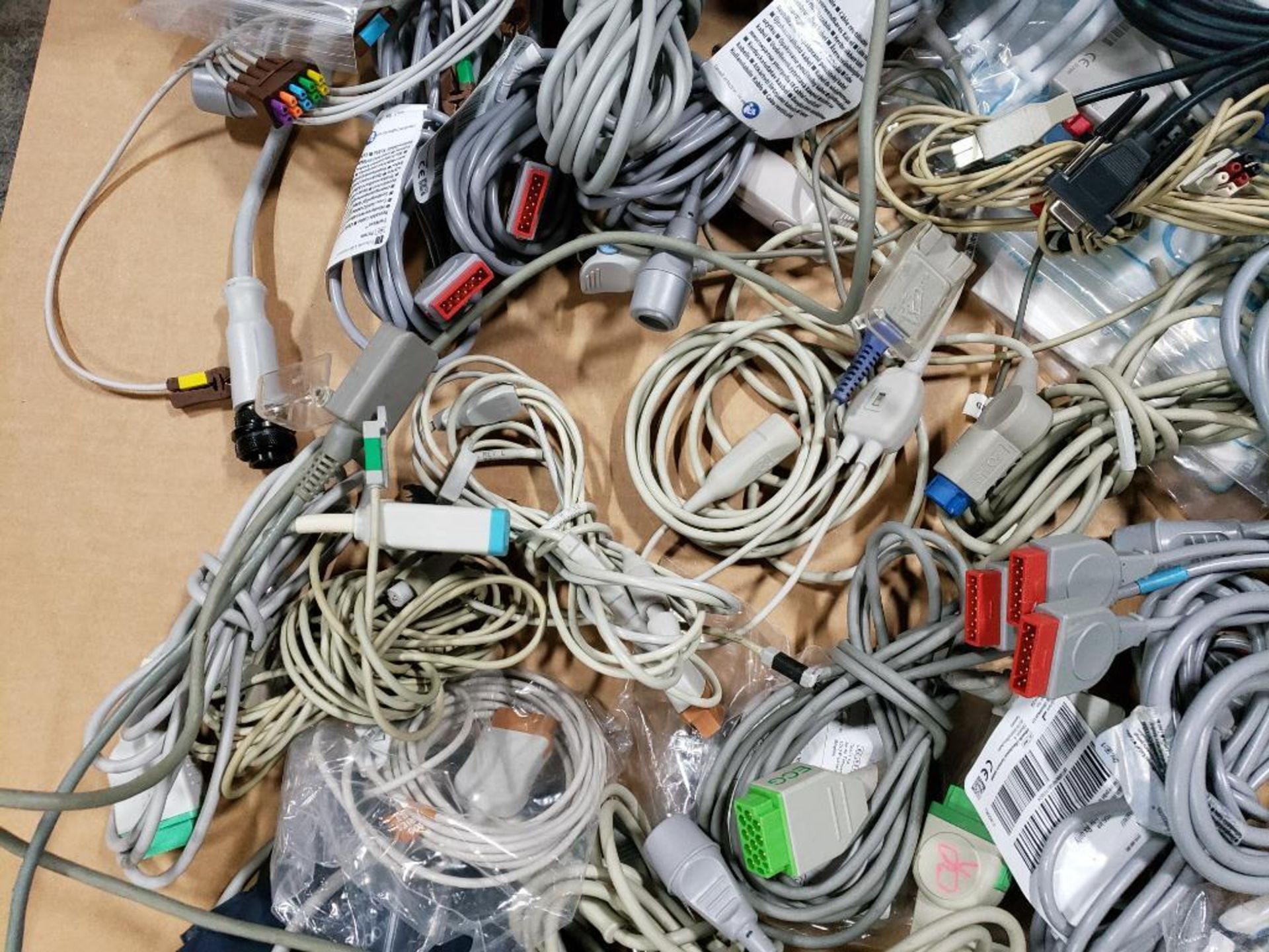 Large assortment of cords and cables. - Image 8 of 11