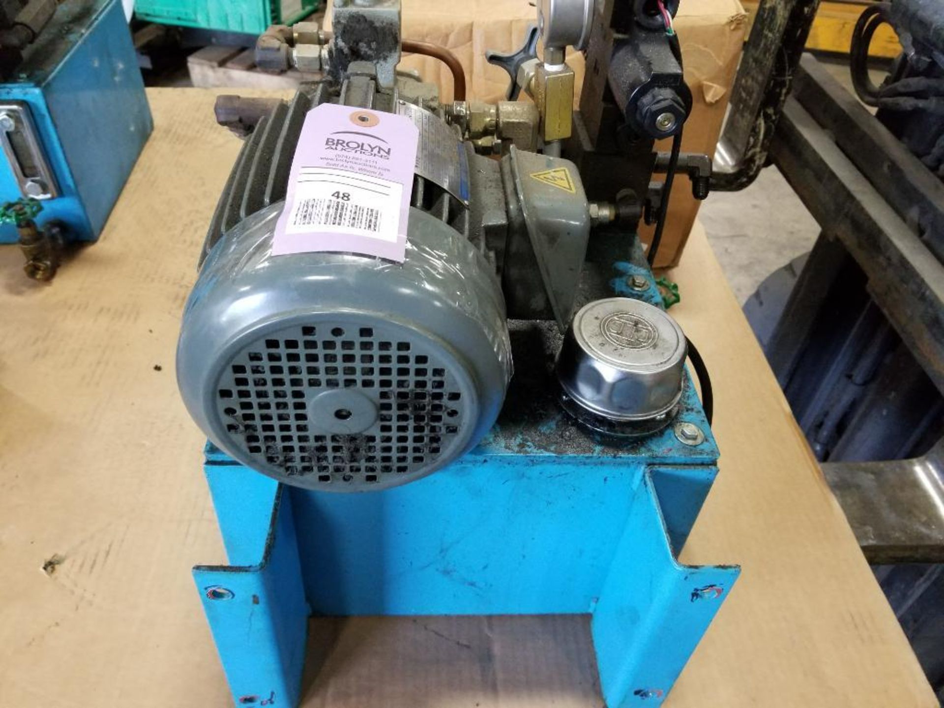 1hp hydraulic power pack. 3 phase 220/380v.