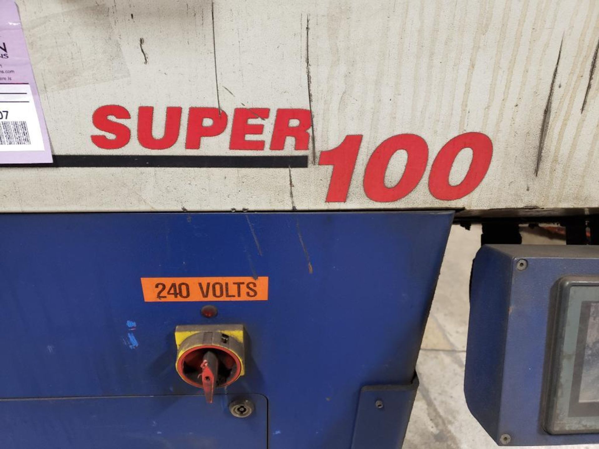MTA International bar feeder. Model Super 100. - Image 3 of 11