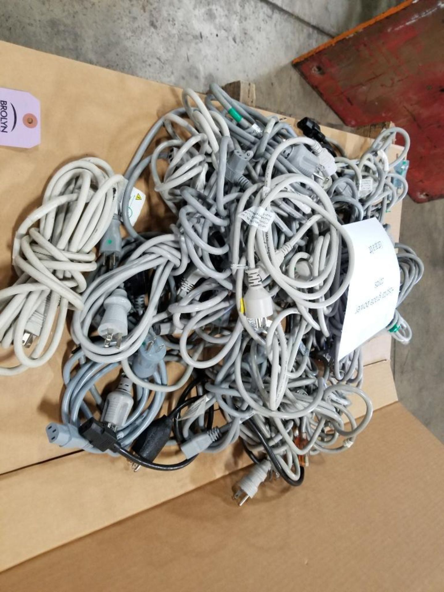 Large assortment of hospital grade cords.