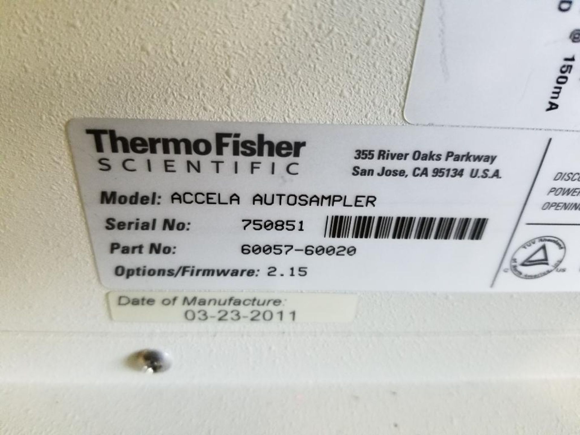 Thermo Fisher Scientific Accela HPLC spectrometer. - Image 11 of 14