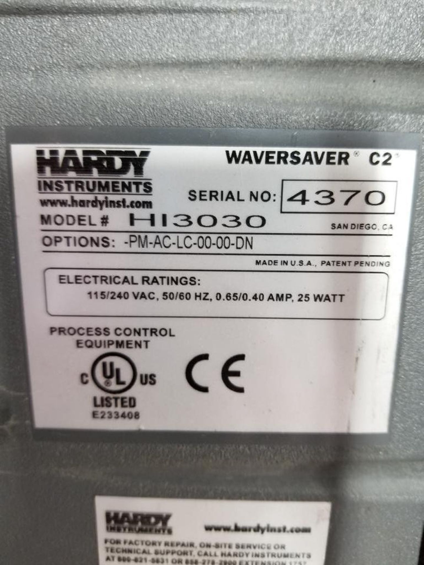 Hardy weight controller unit. Model HI-3030. - Image 5 of 7