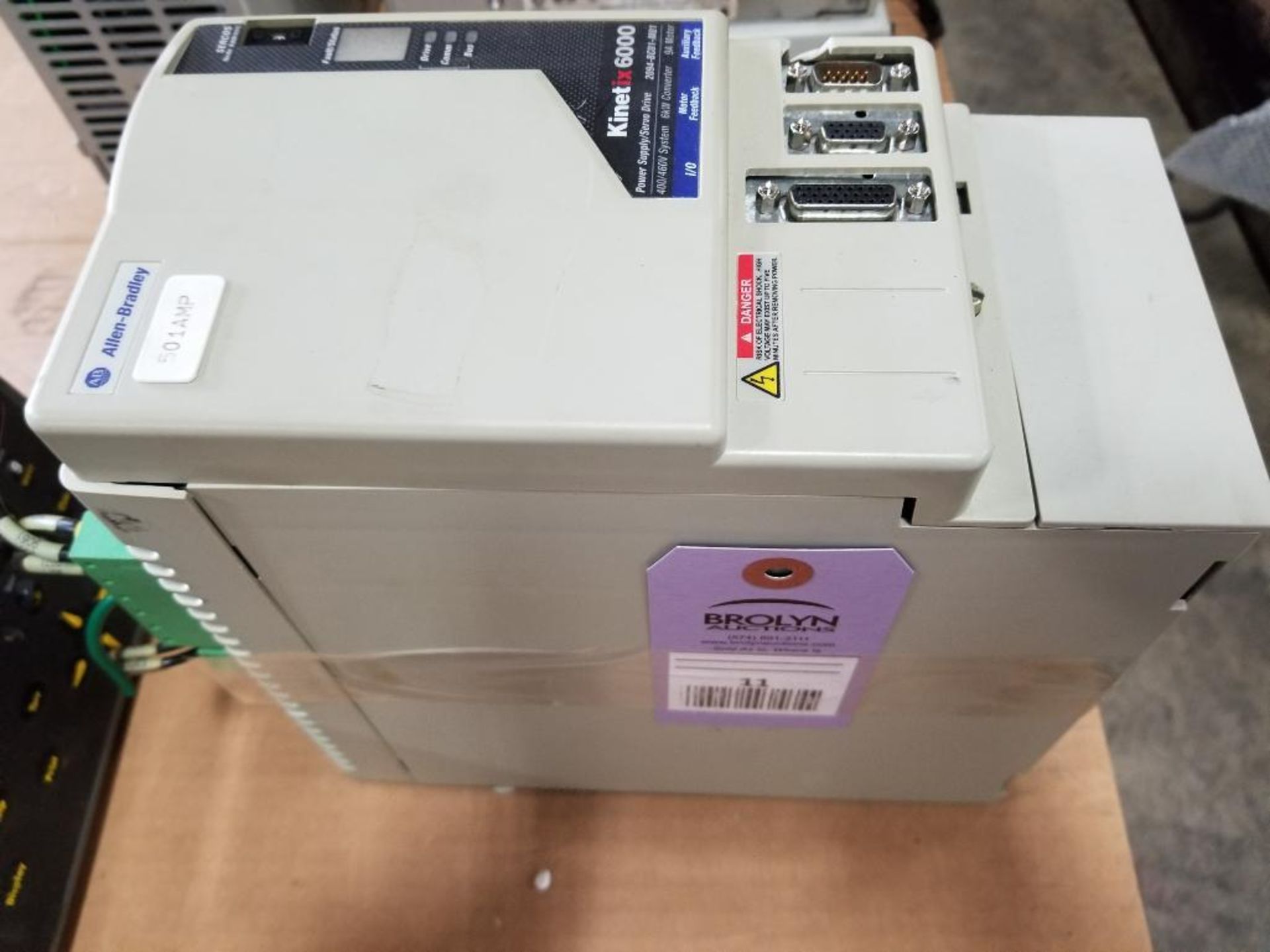 Allen Bradley Kinetix 6000 servo drive. Catalog 2094-BC01-M01.