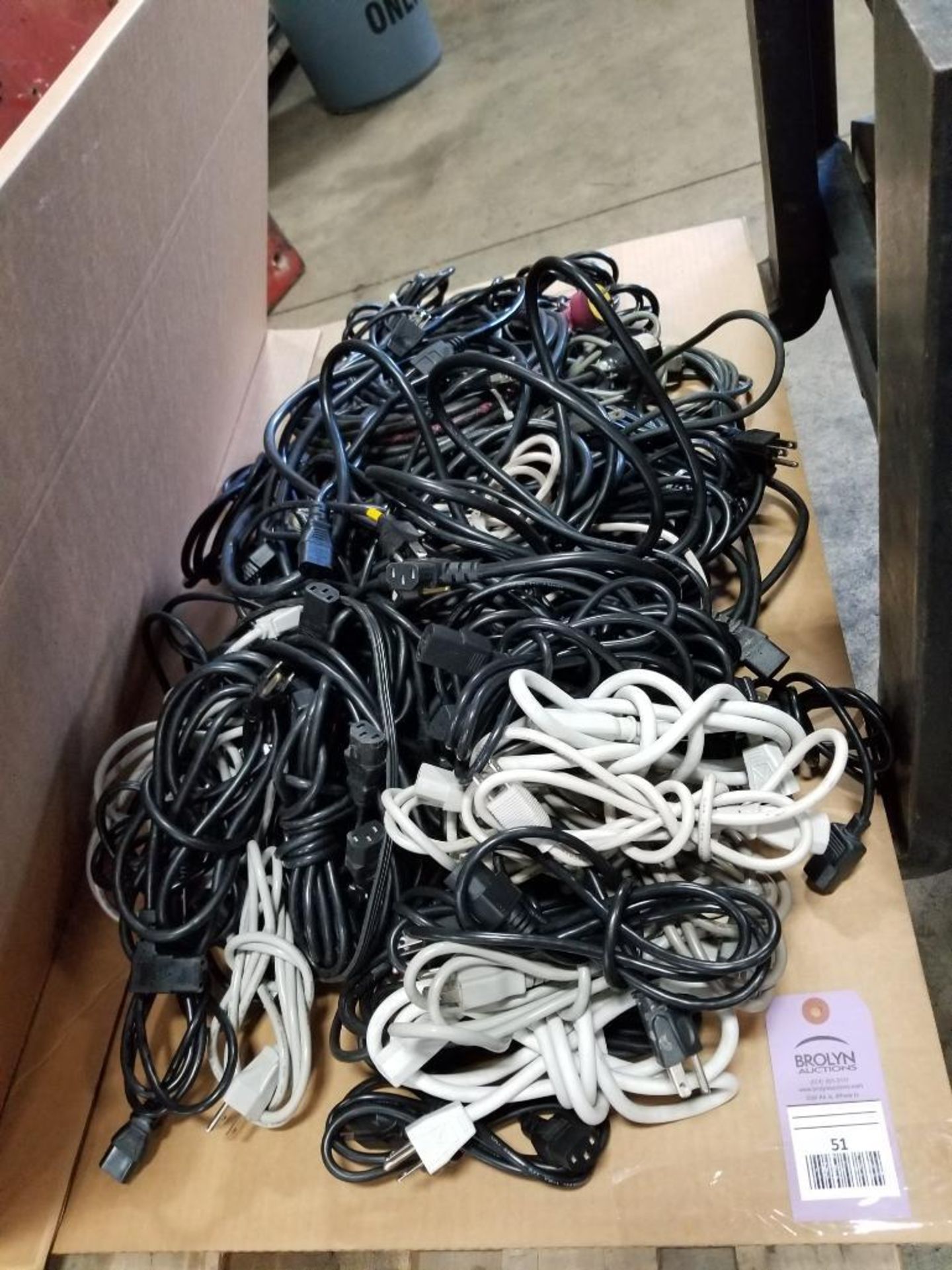 Large assortment of hospital grade cords.