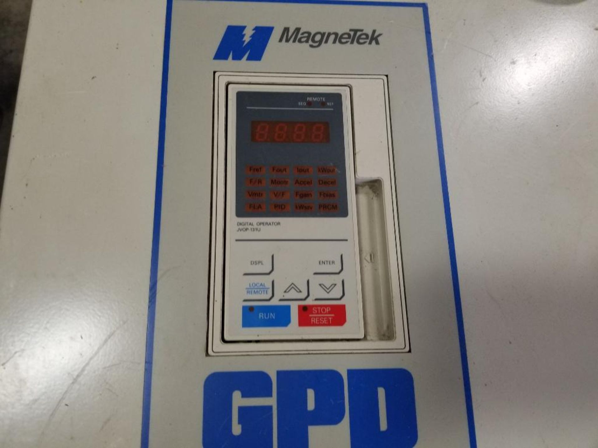 MagneTek AC drive. Model GPD505V-A017. 3 phase 200-220v, 0-230v output. - Image 2 of 16