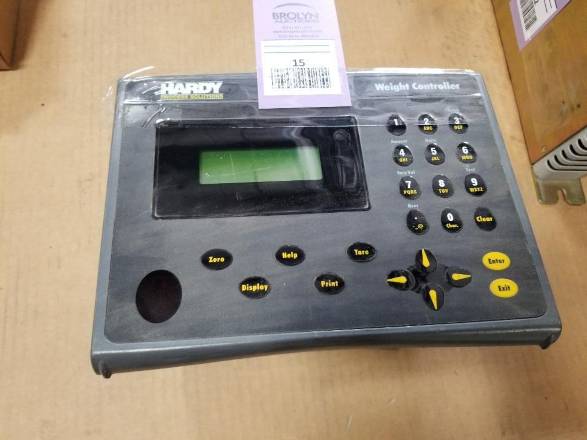 Hardy weight controller unit. Model HI-3030.