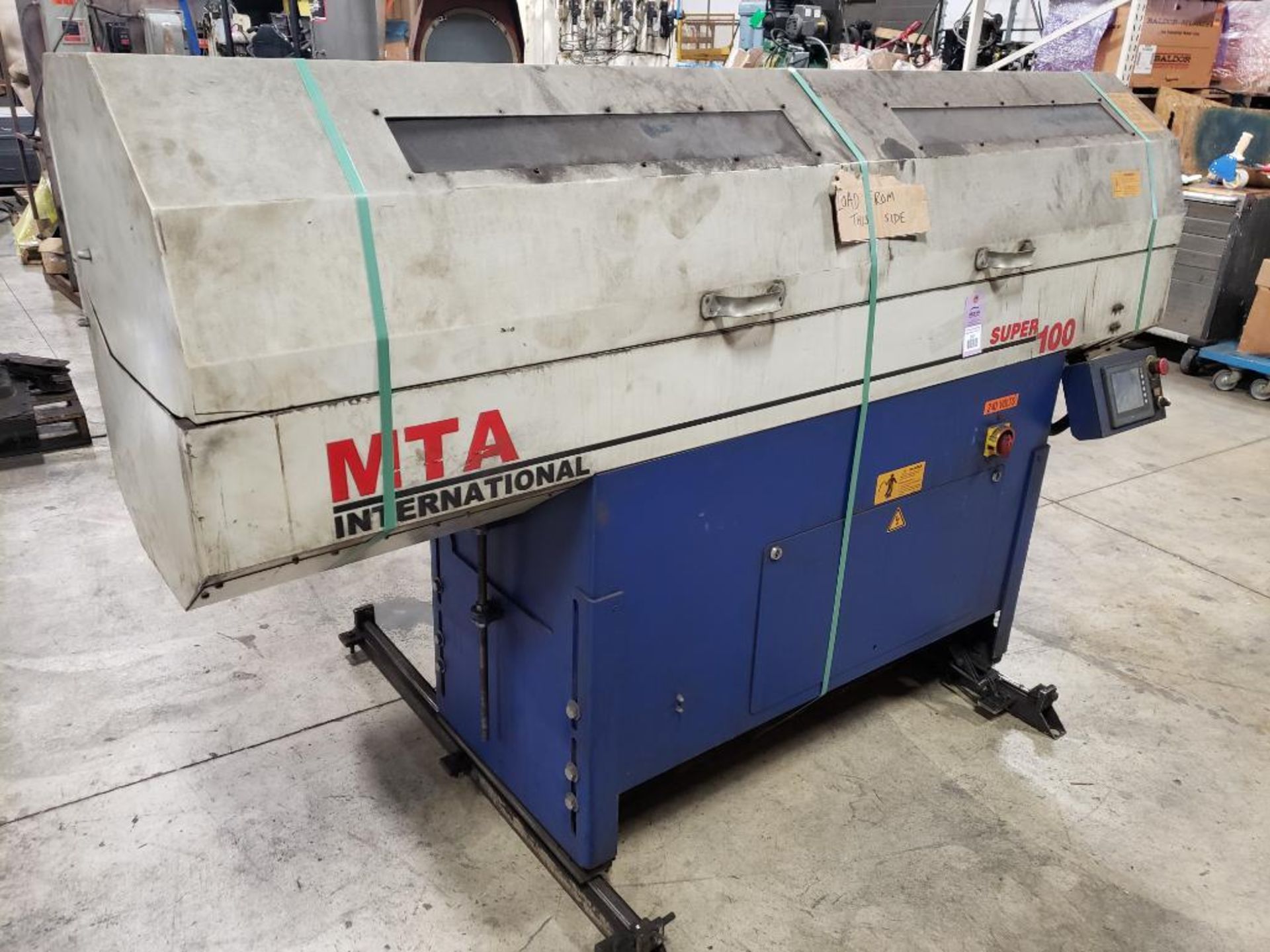 MTA International bar feeder. Model Super 100. - Image 11 of 11