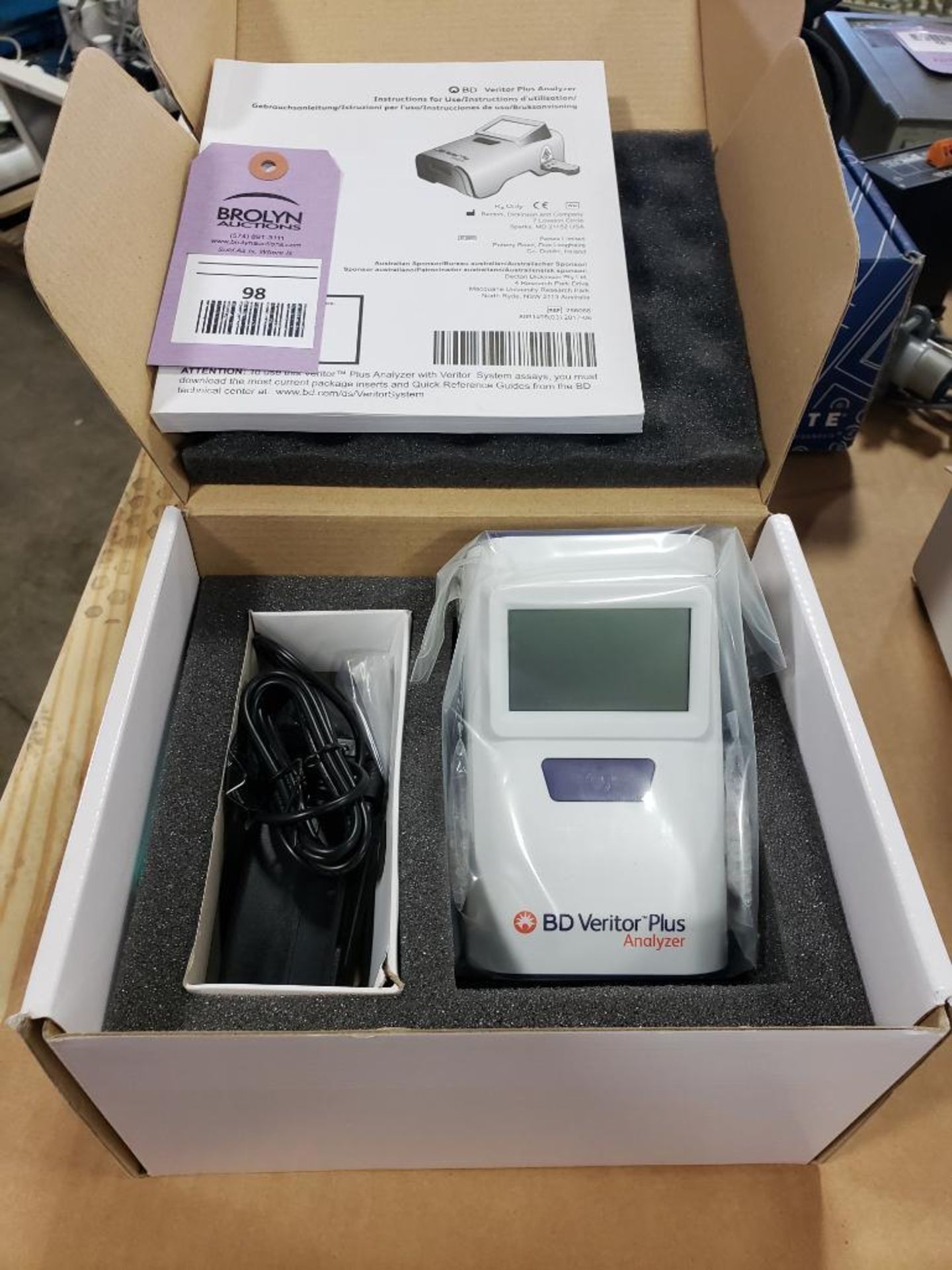 BD Veritor Plus analyzer. Appears new in box.