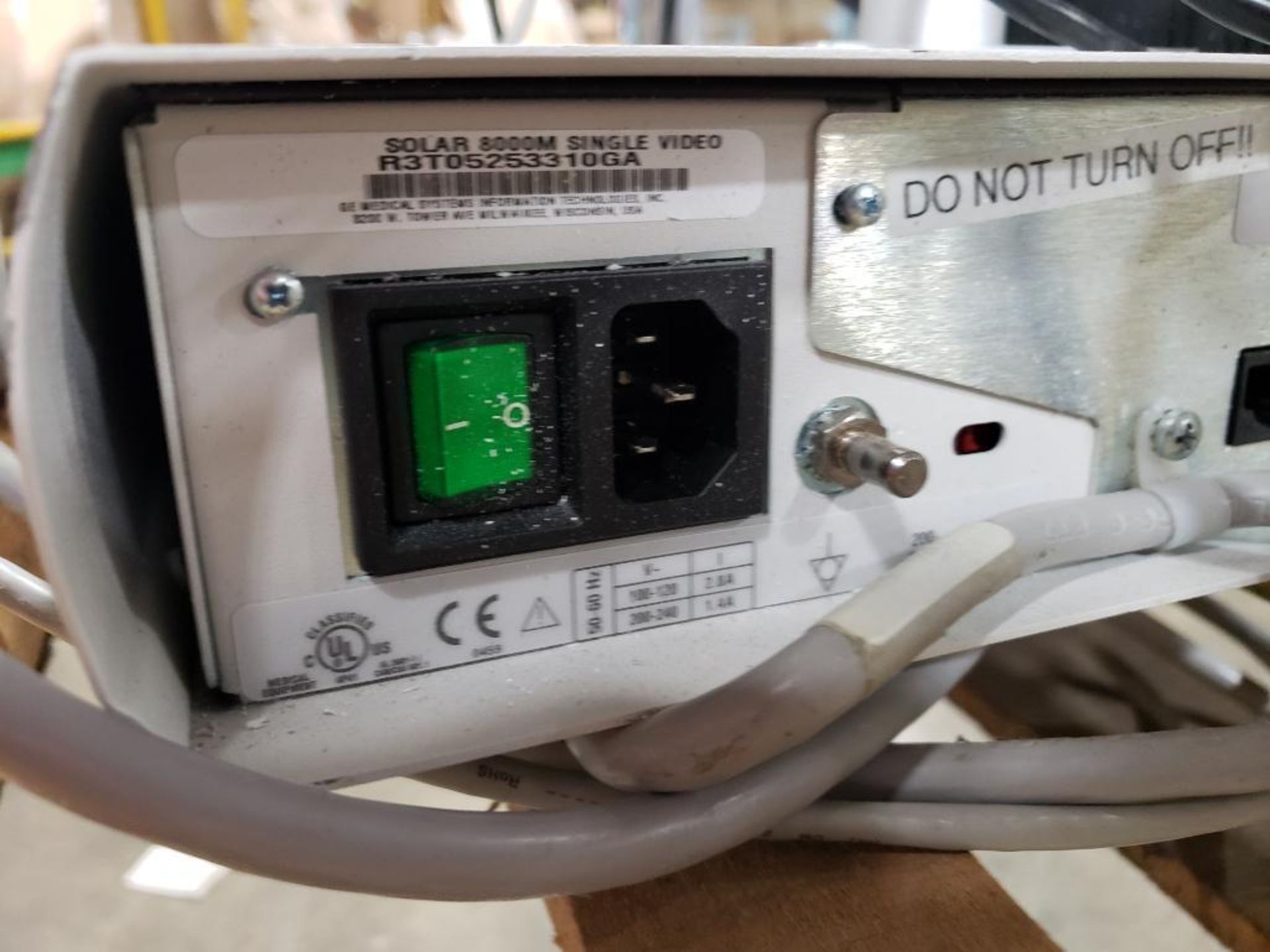 GE Solar 8000m patient monitor. - Image 11 of 12
