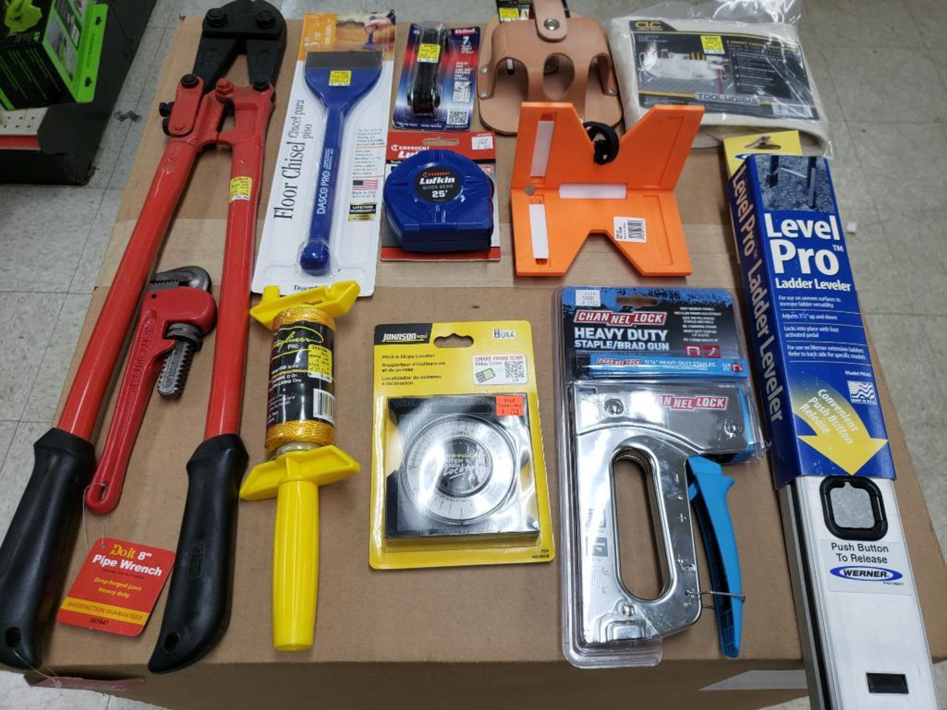 Large assortment of tools. New as pictured.