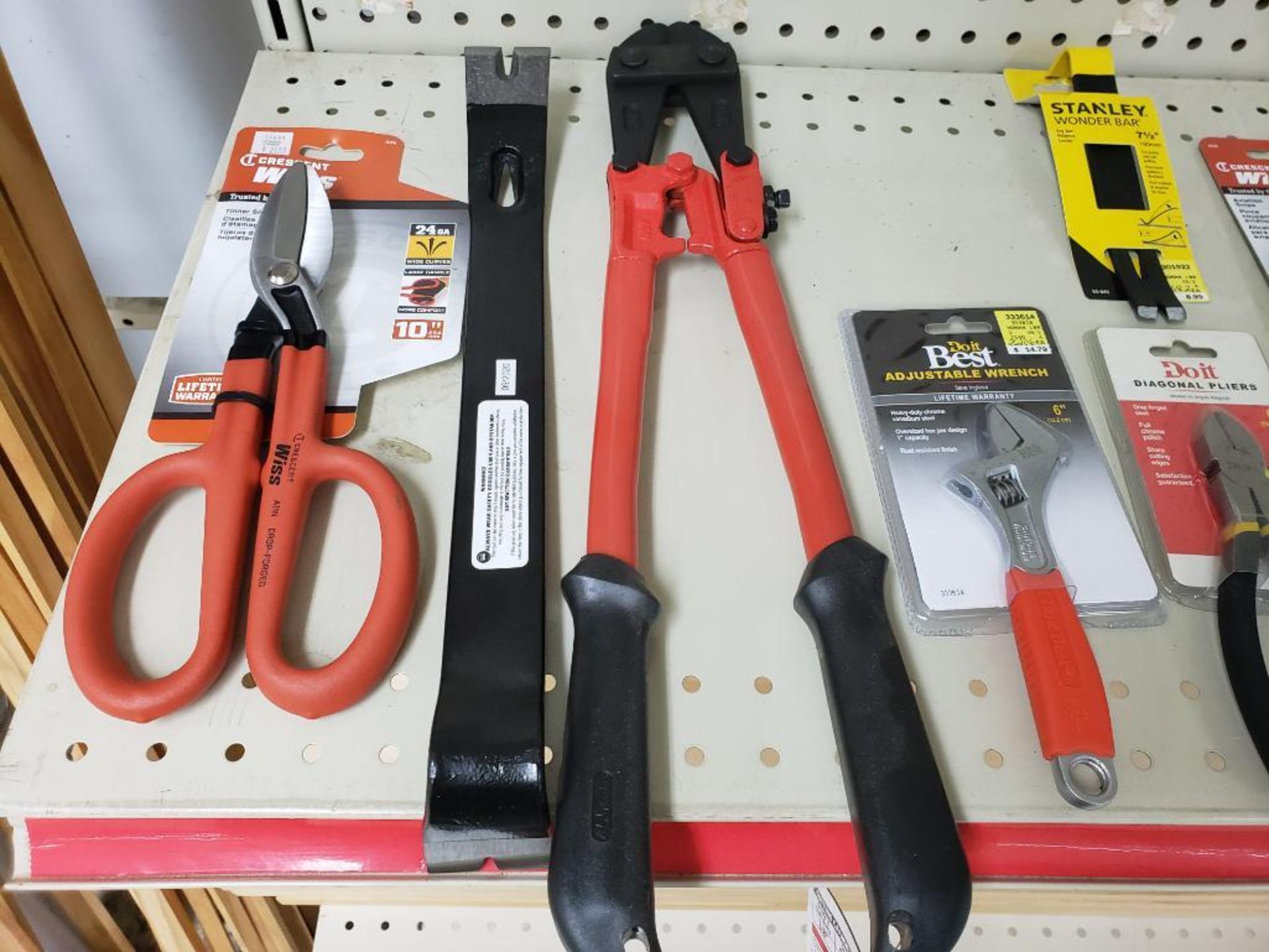 Large assortment of tools. Hammers, prybars, snips, plyers, and more! New as pictured. - Image 3 of 11