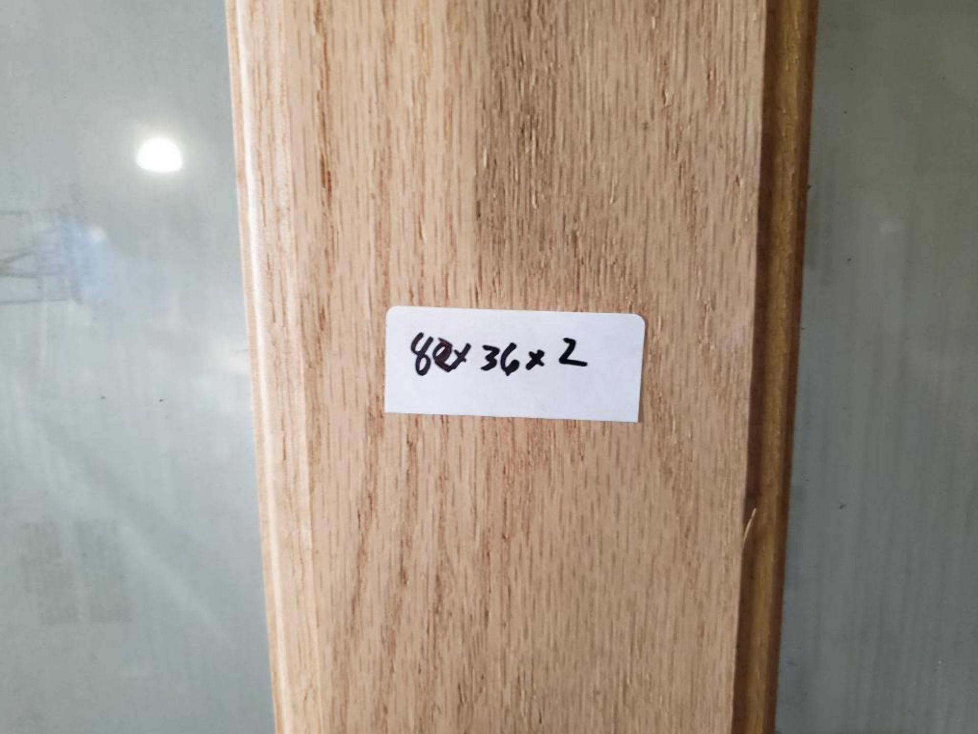 Qty 2 - Solid wood doors. 36in x 80in. - Image 3 of 8