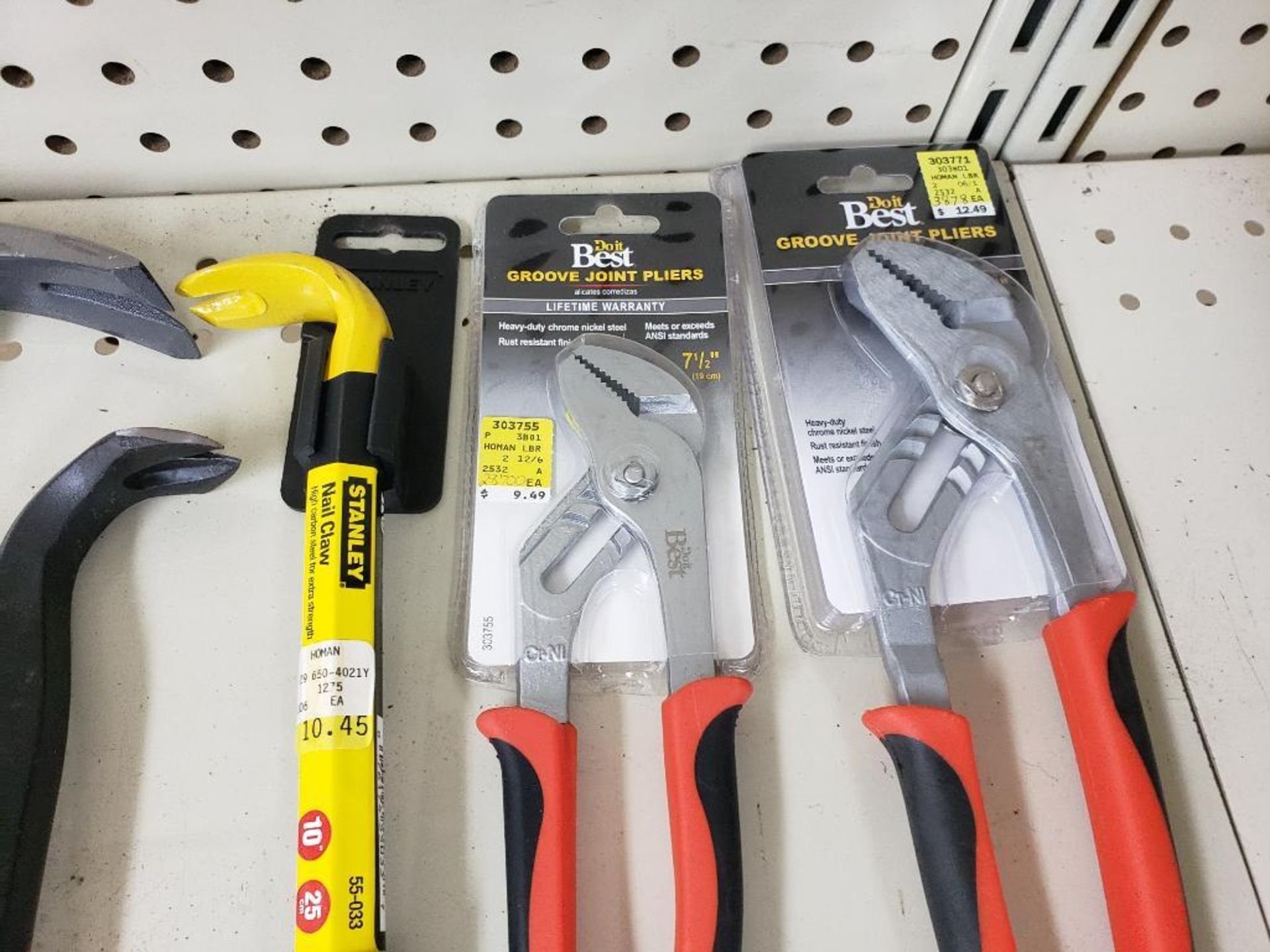 Large assortment of tools. Hammers, prybars, snips, plyers, and more! New as pictured. - Image 8 of 11