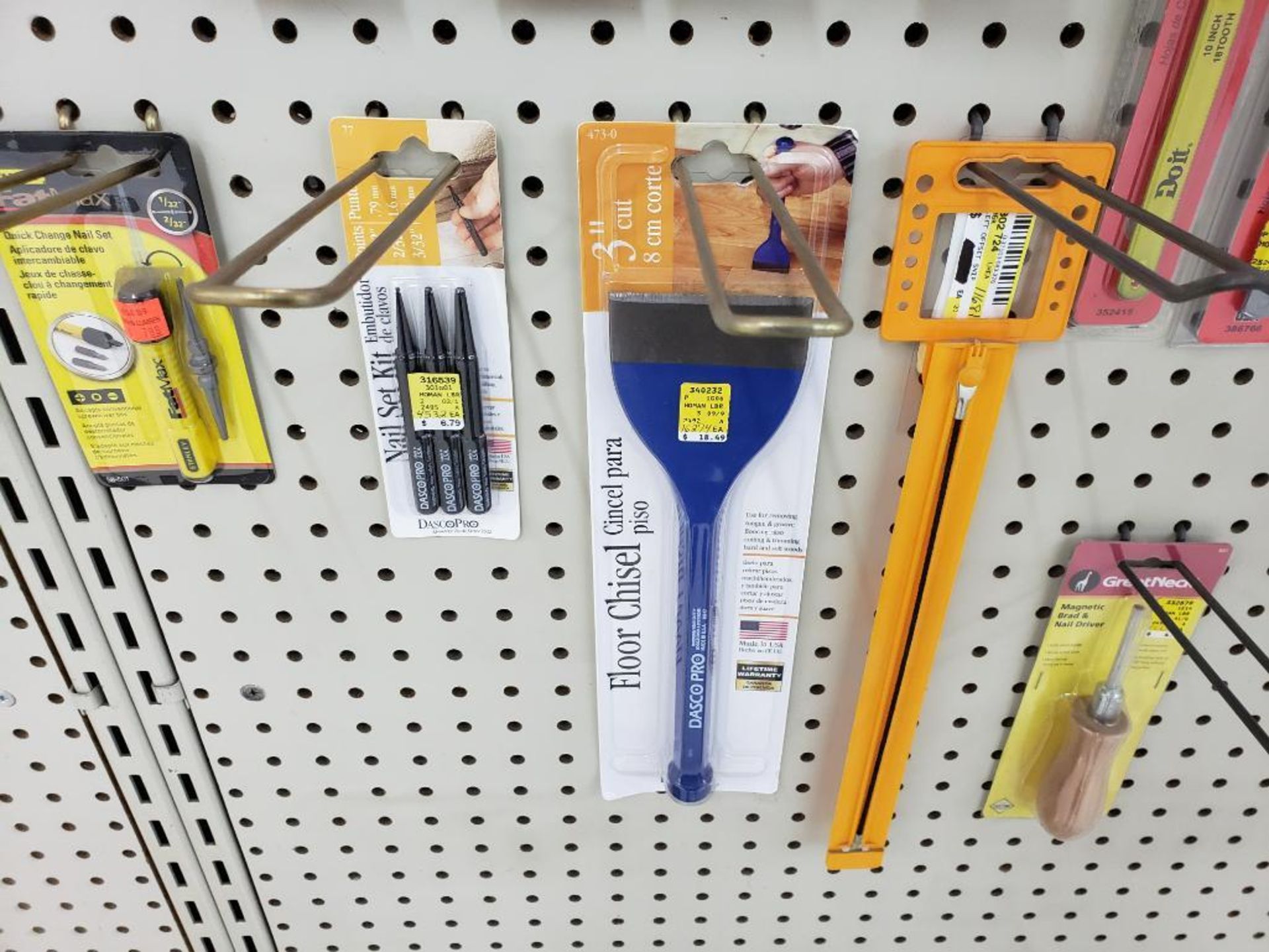 Assorted saw blades, chisels, files, and more. New in package. - Image 5 of 7