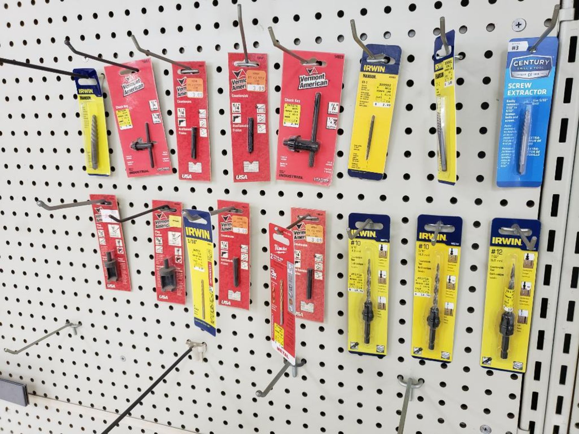 Assorted drill bits. New in package.