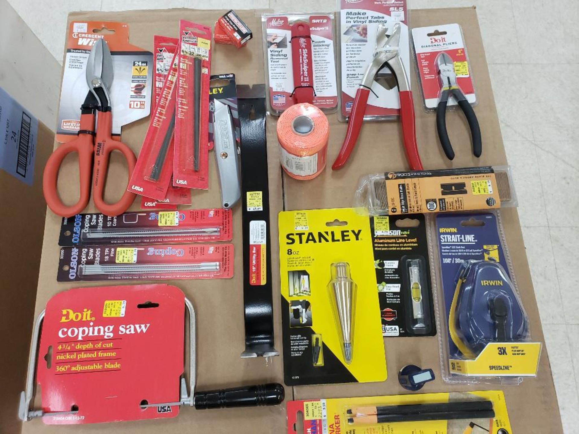 Large assortment of tools. New as pictured.