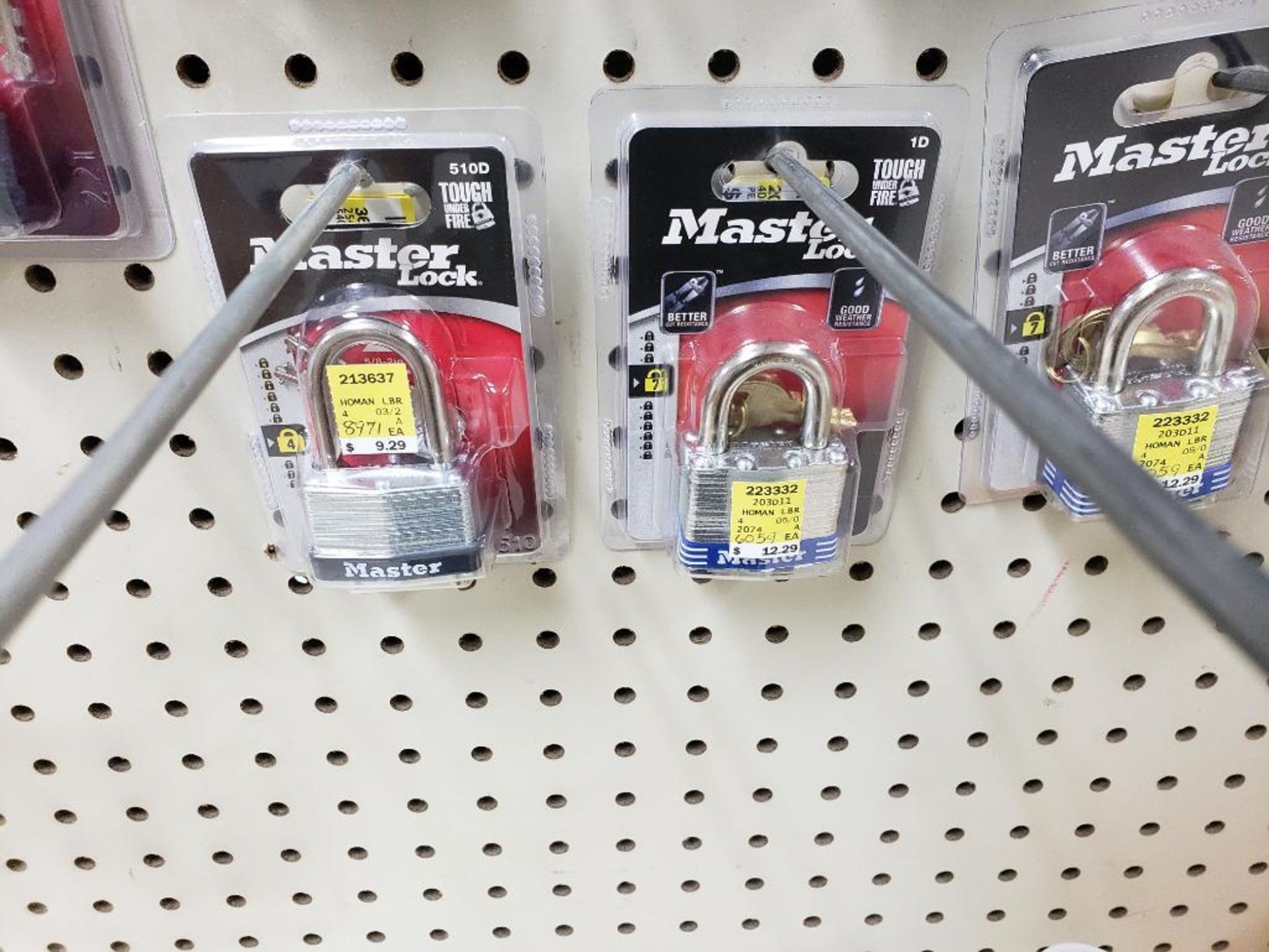 Large assortment of Master Lock padlocks. New in package. - Image 5 of 8
