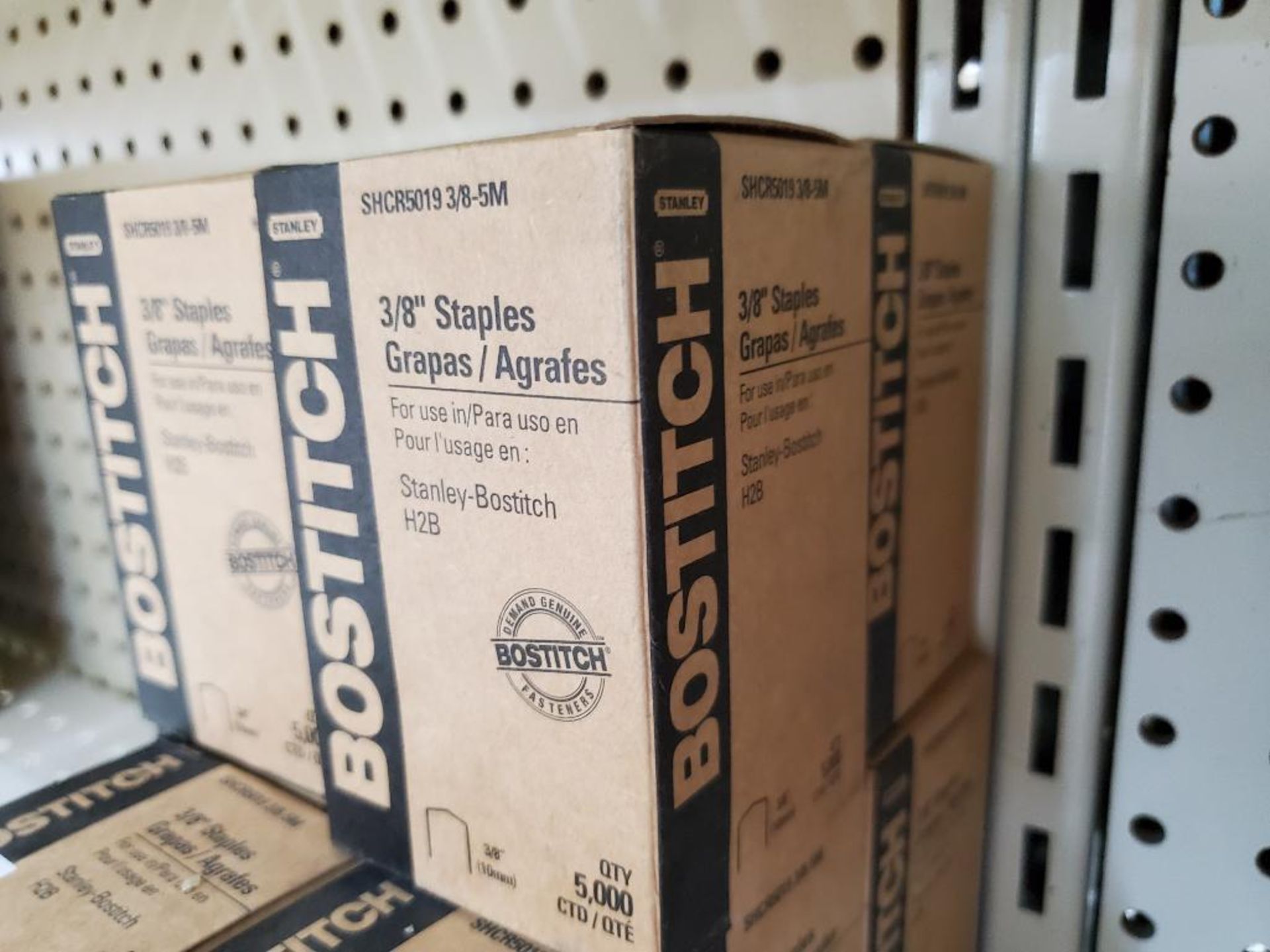 Qty 10 - Boxes Bostitch staples 3/8" x 3/8". New stock. - Image 2 of 4