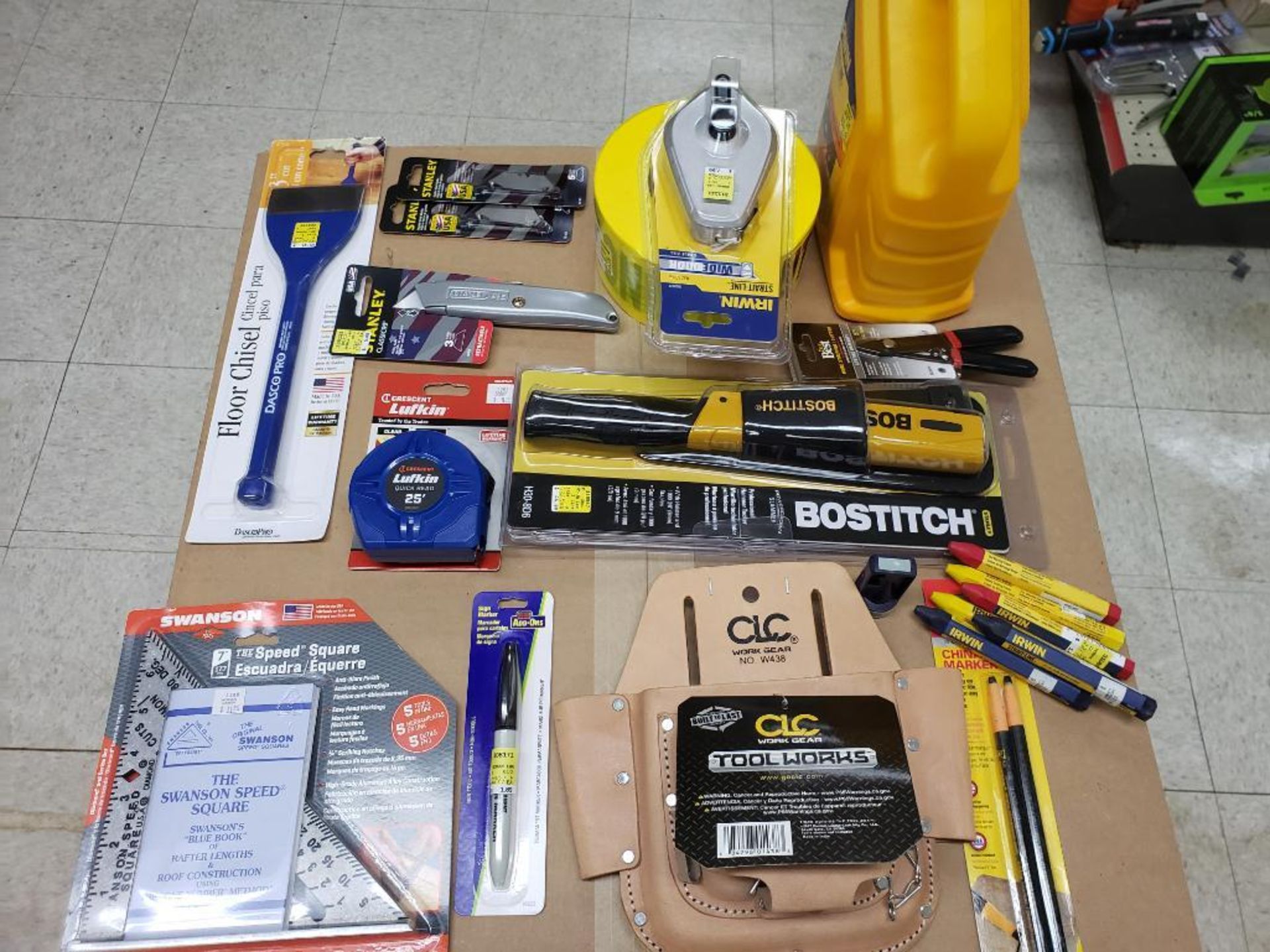 Large assortment of tools. New as pictured.