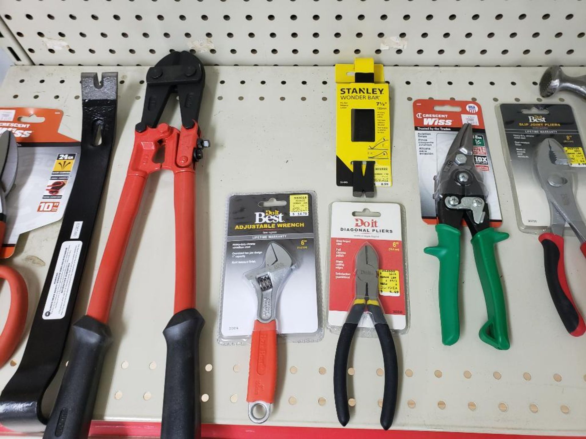 Large assortment of tools. Hammers, prybars, snips, plyers, and more! New as pictured. - Image 5 of 11