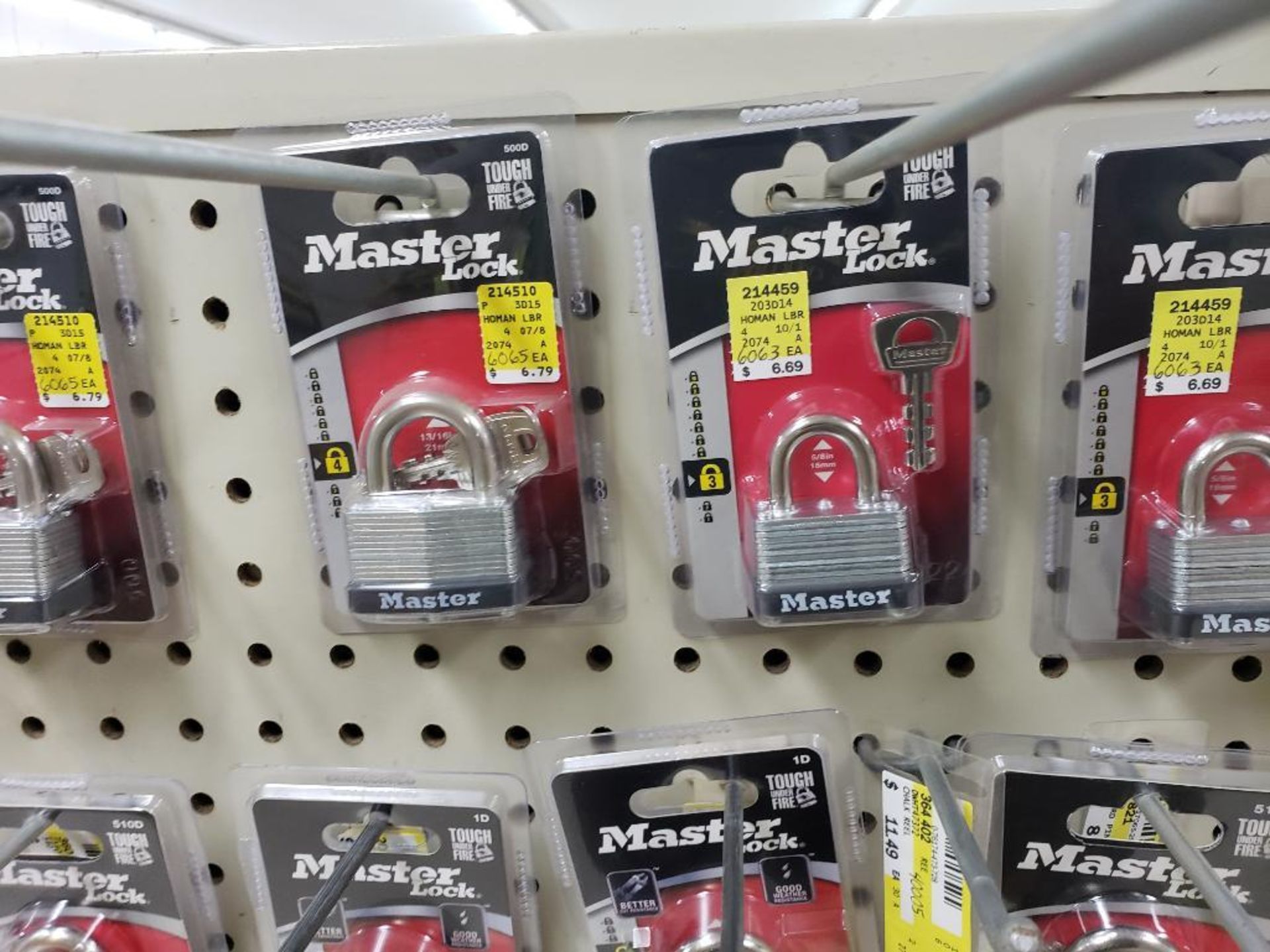 Large assortment of Master Lock padlocks. New in package. - Image 3 of 8
