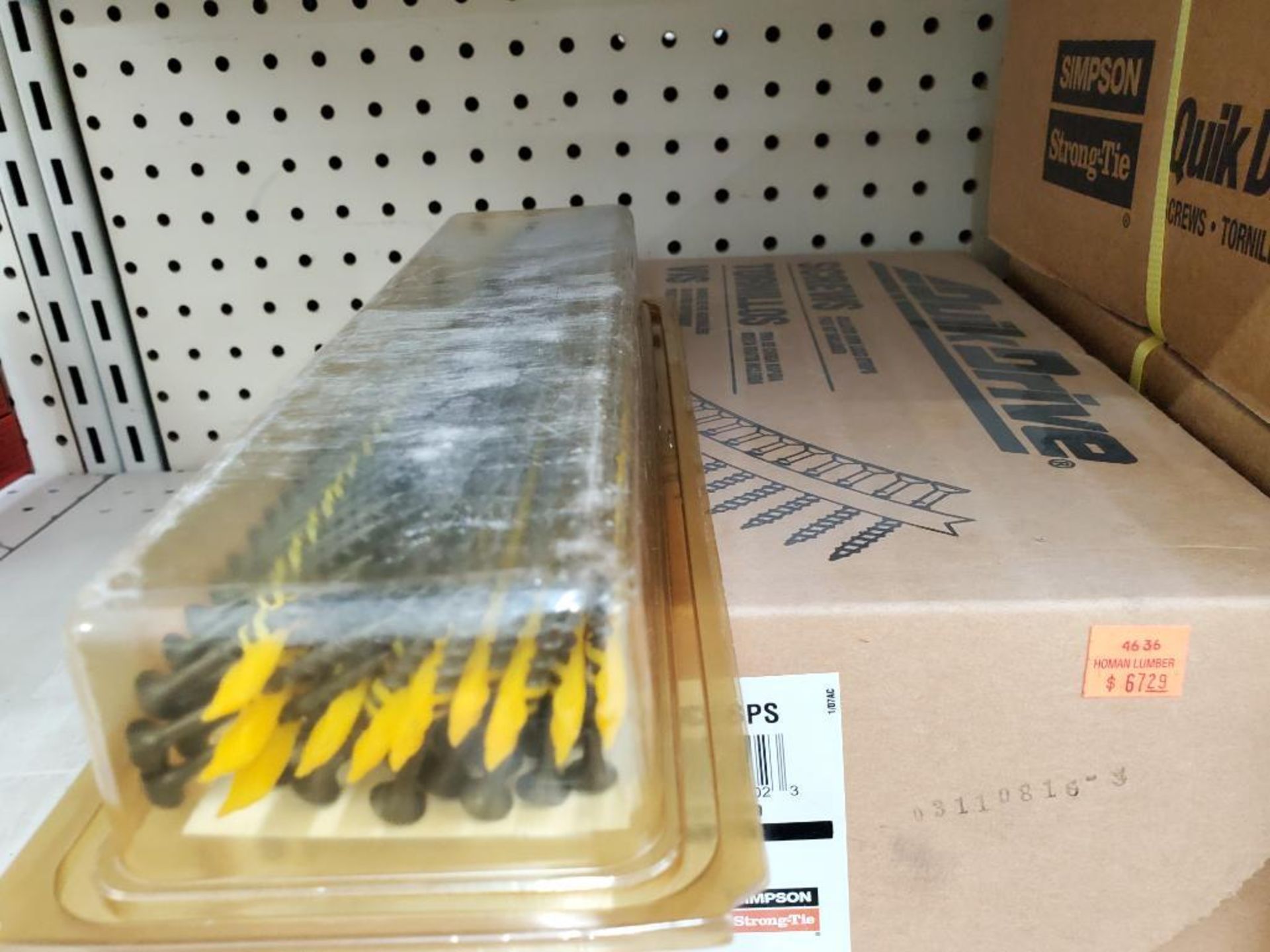 Qty 4 - Boxes of Simpson Quik Drive screws. New stock. - Image 3 of 5