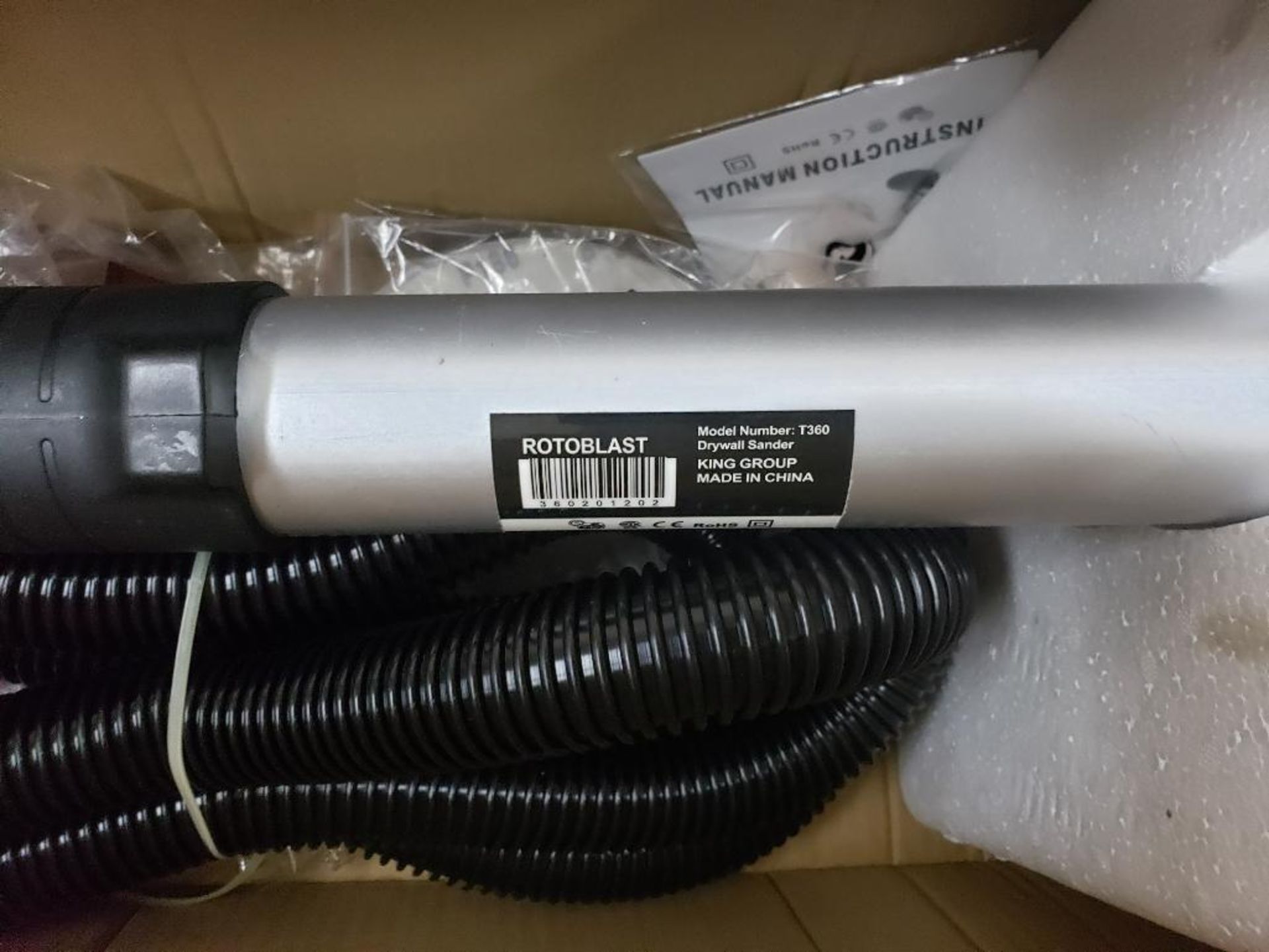 Rotoblast drywall sander. Model T360. New in box. - Image 2 of 7