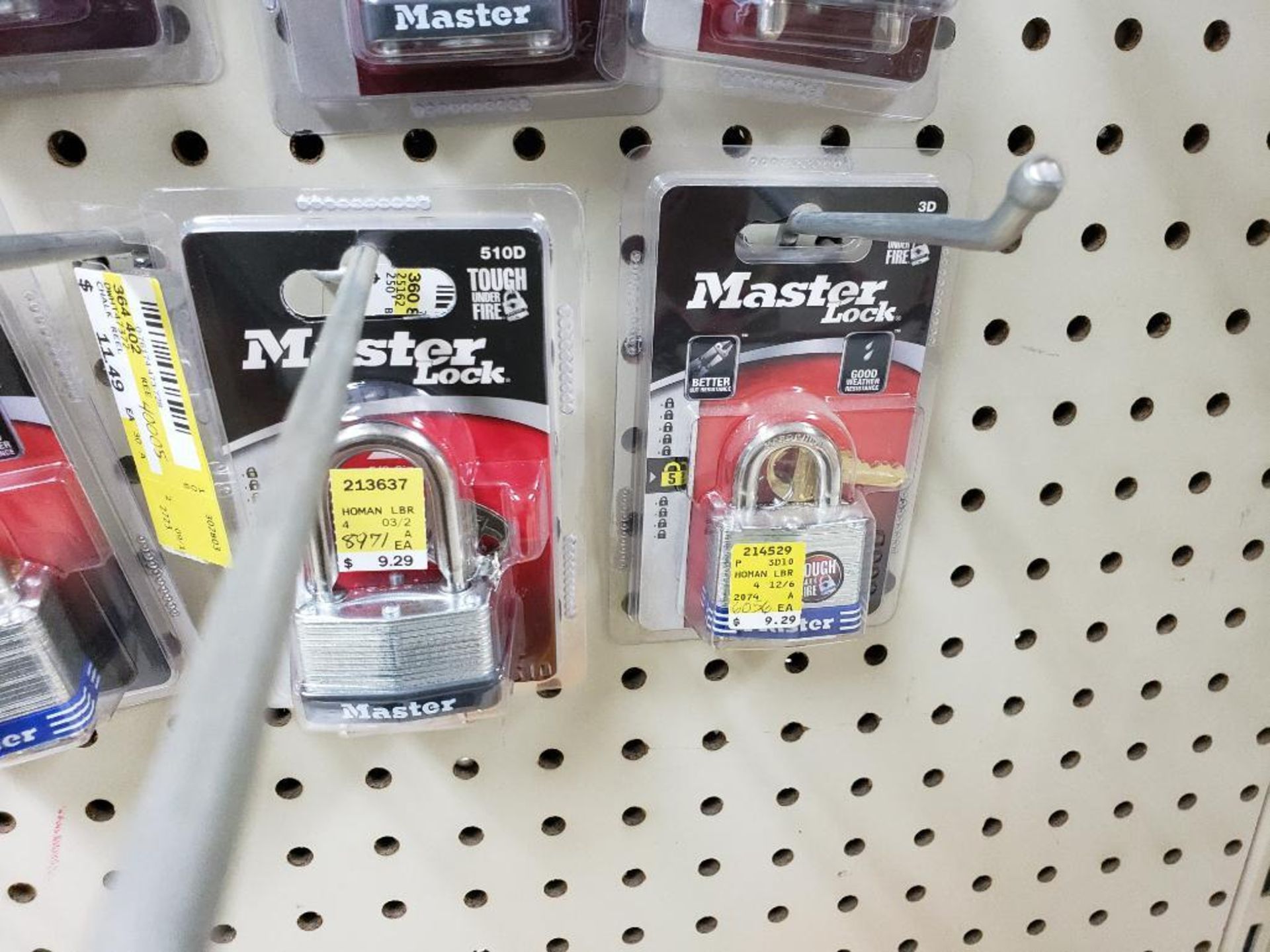 Large assortment of Master Lock padlocks. New in package. - Image 7 of 8
