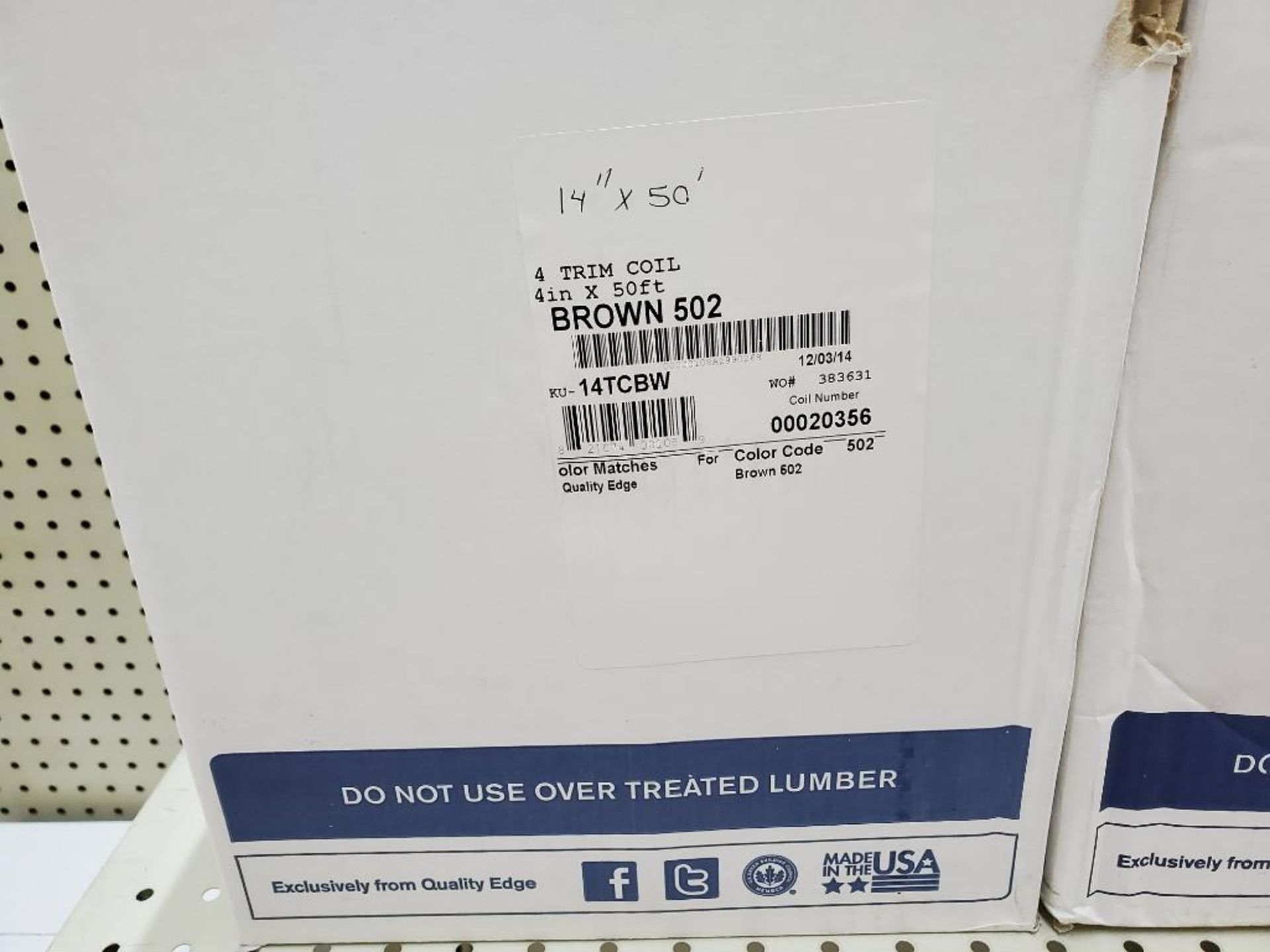 Qty 4 - Boxes of aluminum trim coil. New in box. - Image 2 of 5