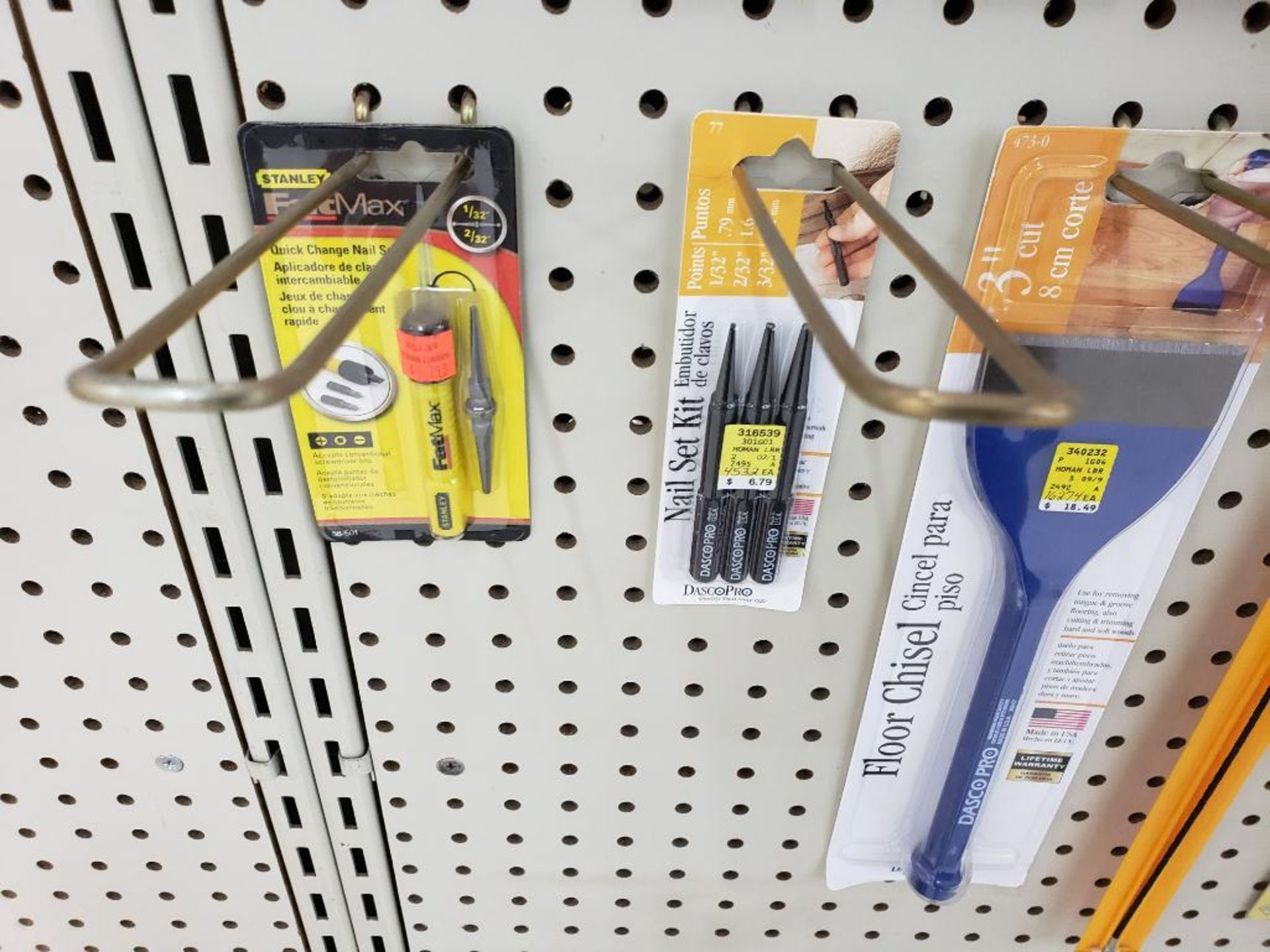 Assorted saw blades, chisels, files, and more. New in package. - Image 6 of 7