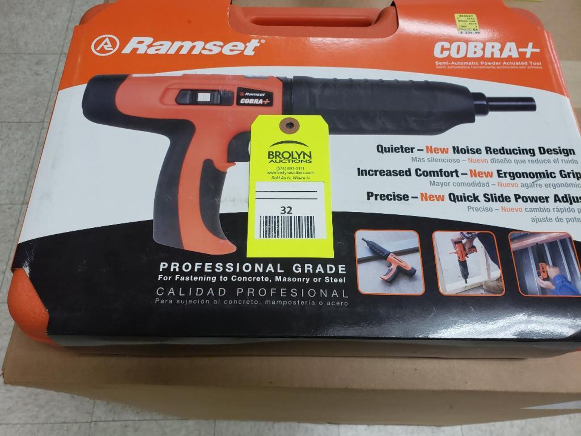 Ramset Cobra+ powder actuated fastener. New in package. - Image 6 of 6