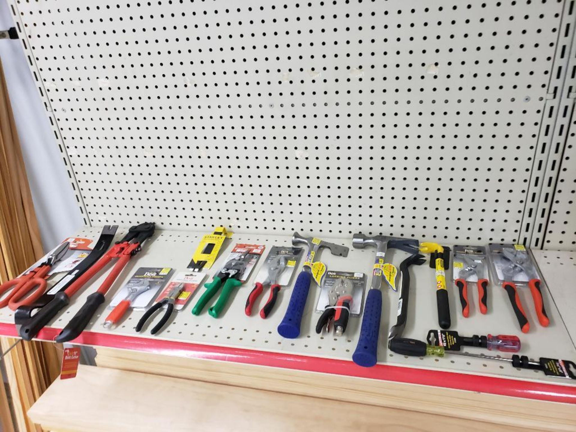 Large assortment of tools. Hammers, prybars, snips, plyers, and more! New as pictured. - Image 2 of 11