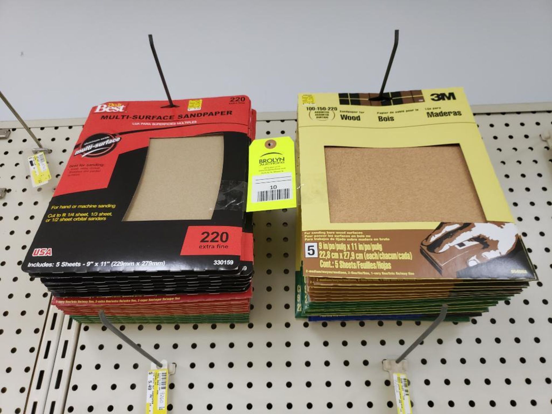 Large assortment of sand paper. - Image 10 of 10