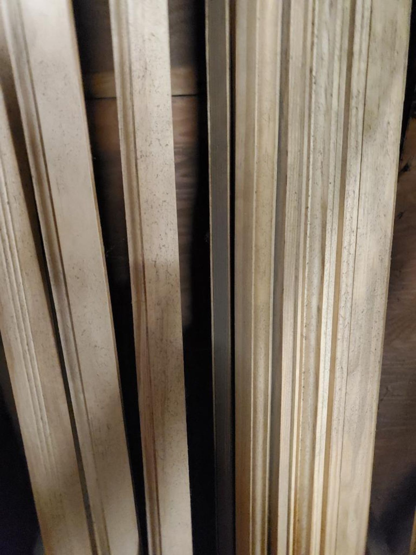 Qty 2- Section of assorted wood trim. - Image 4 of 4