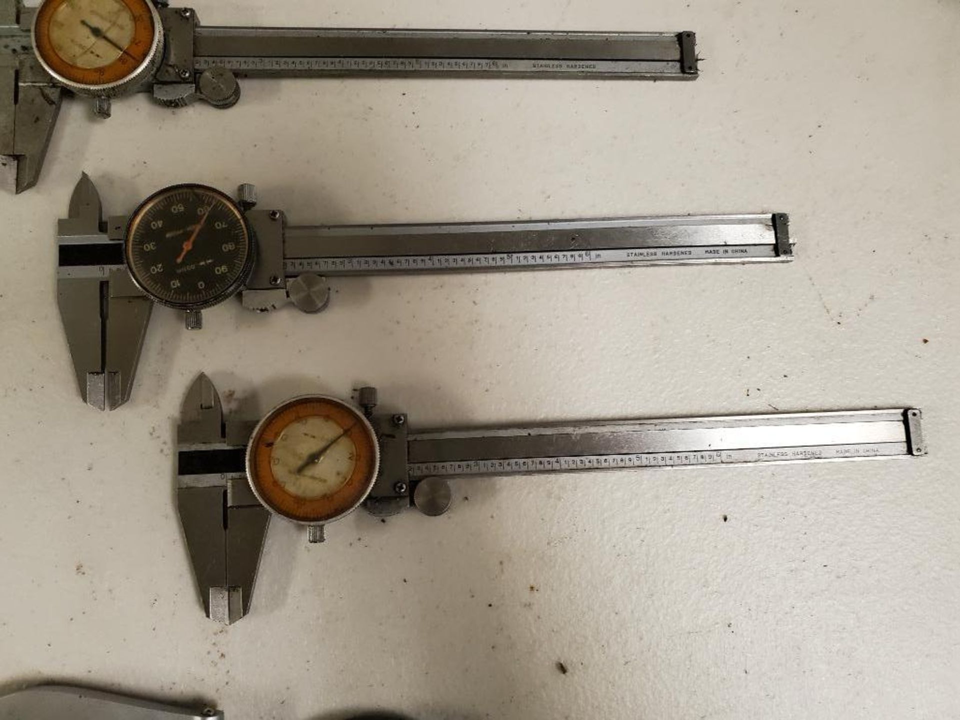 Assorted calipers, depth gauges. Mitutoyo, Phase II. - Image 7 of 11