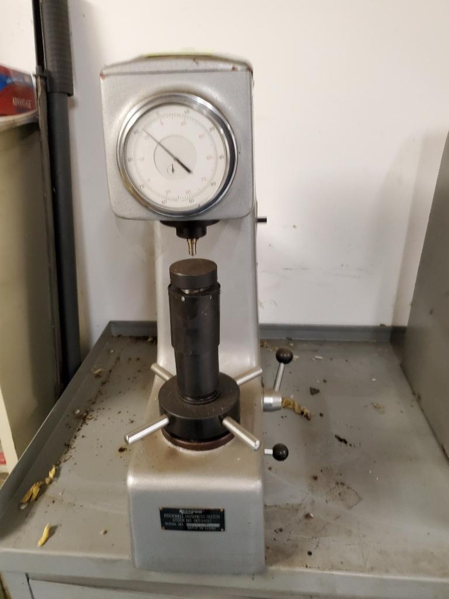 Accupro Rockwell Hardness Tester 06534051. Serial#1557.