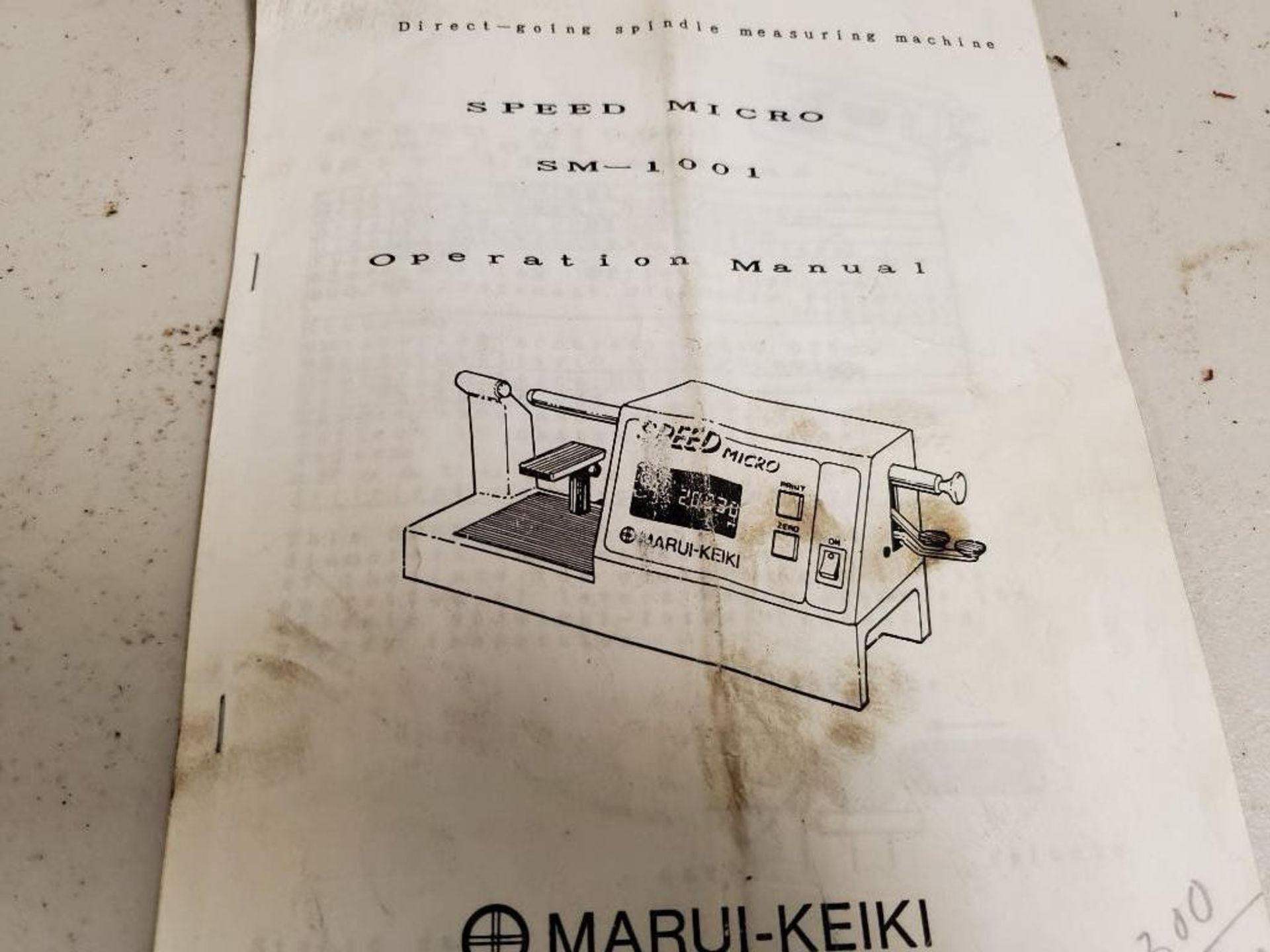 Marui-Keiki Speed Micro SM-1001 micro protractor. - Image 3 of 3