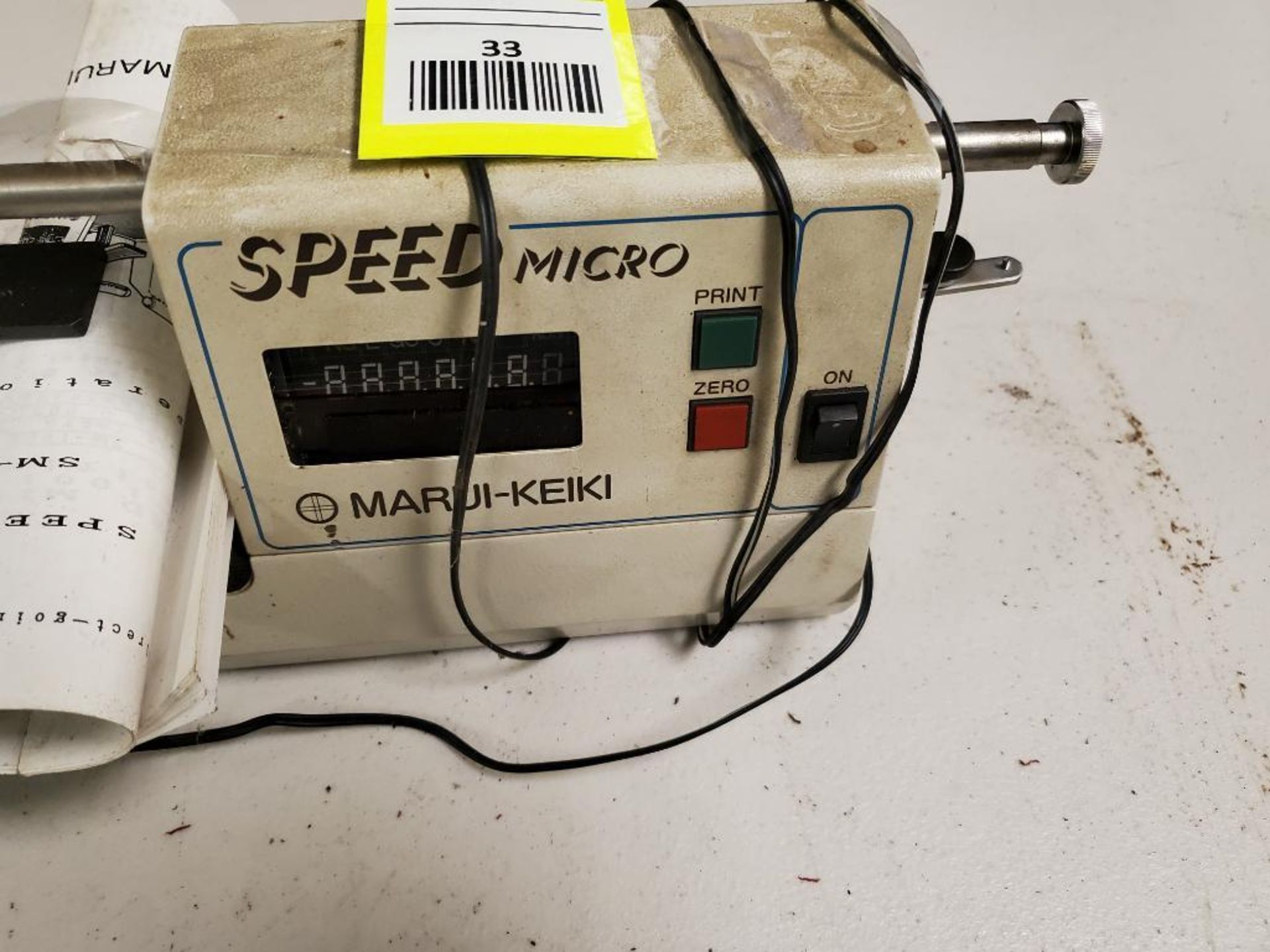 Marui-Keiki Speed Micro SM-1001 micro protractor. - Image 2 of 3