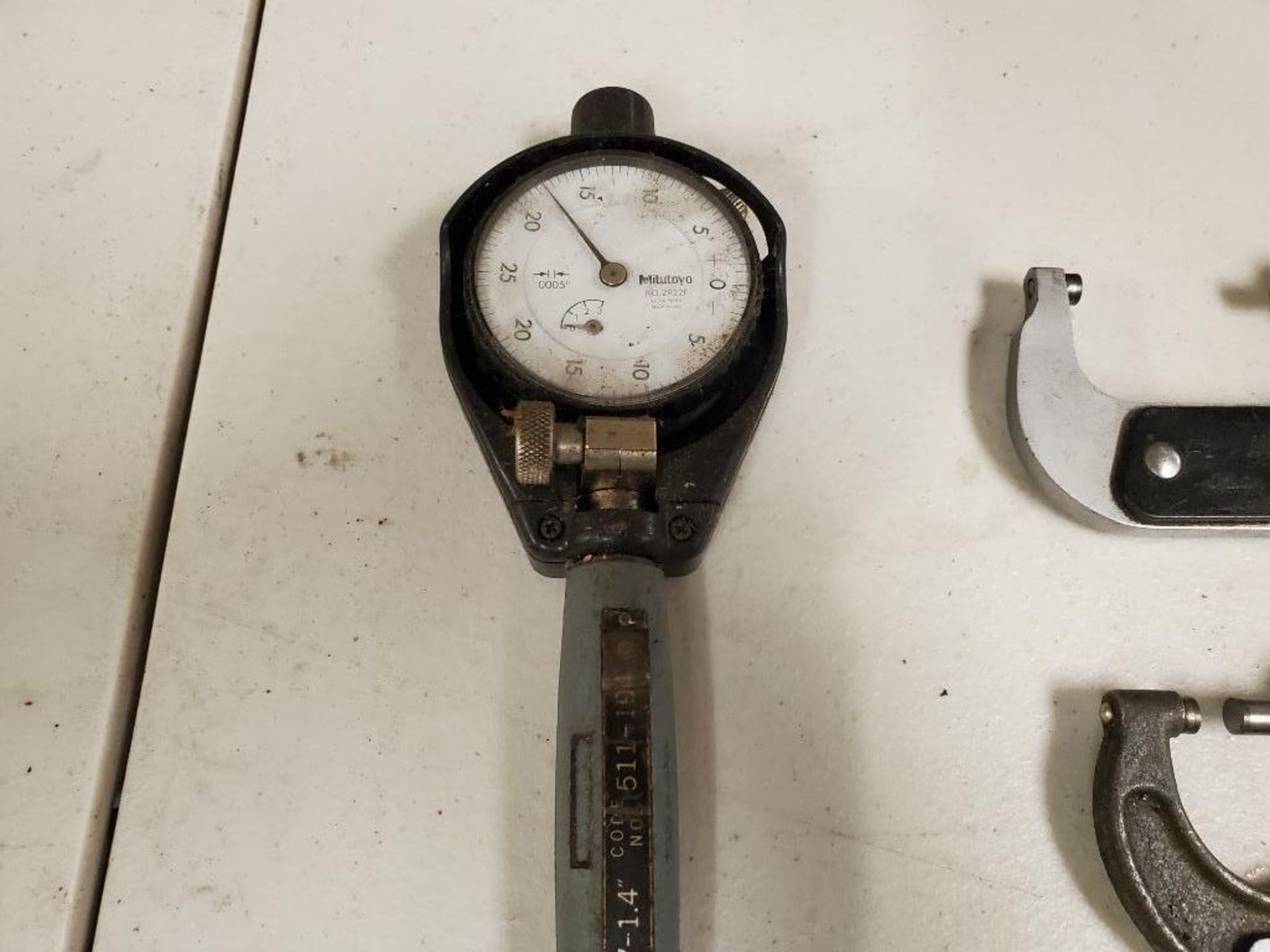 Assorted measurement depth gages. Federal, Mitutoyo. - Image 2 of 8