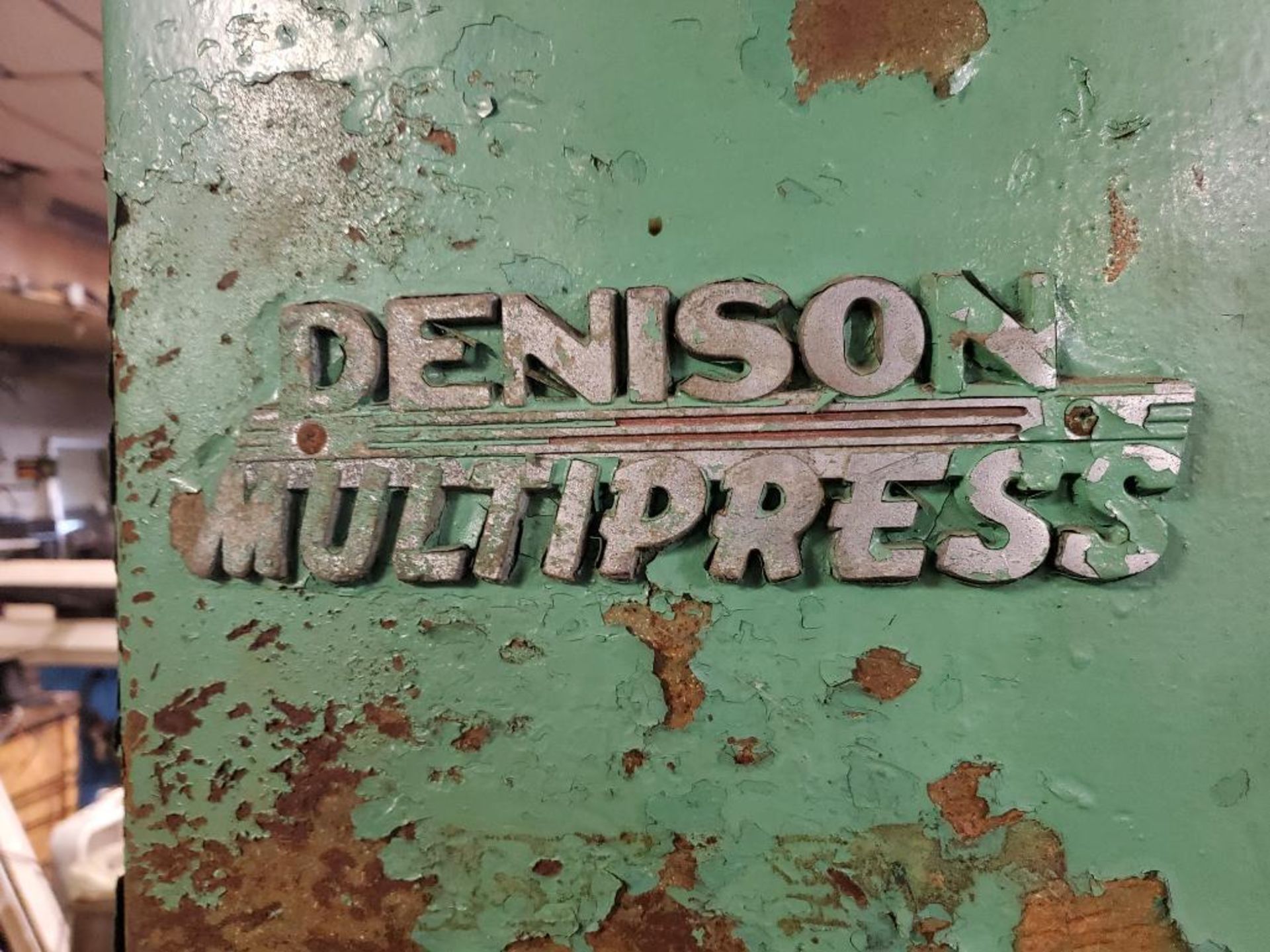 6 ton Denison Multipress. 5hp hydraulic unit. 16in daylight, 6in throat 10in stroke. 2in ram. - Image 3 of 13