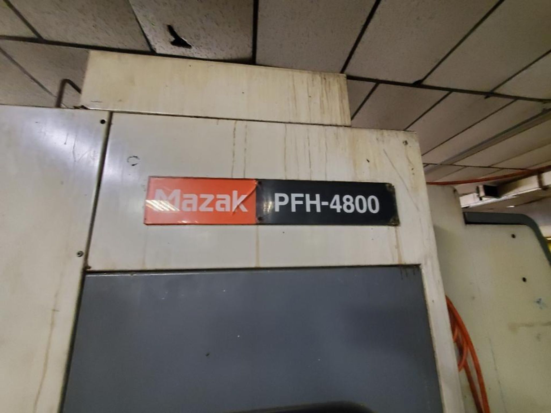 Mazak Machining center. Model PFH-4800. Serial number 162398. Mfg Date 10/02. - Image 8 of 16