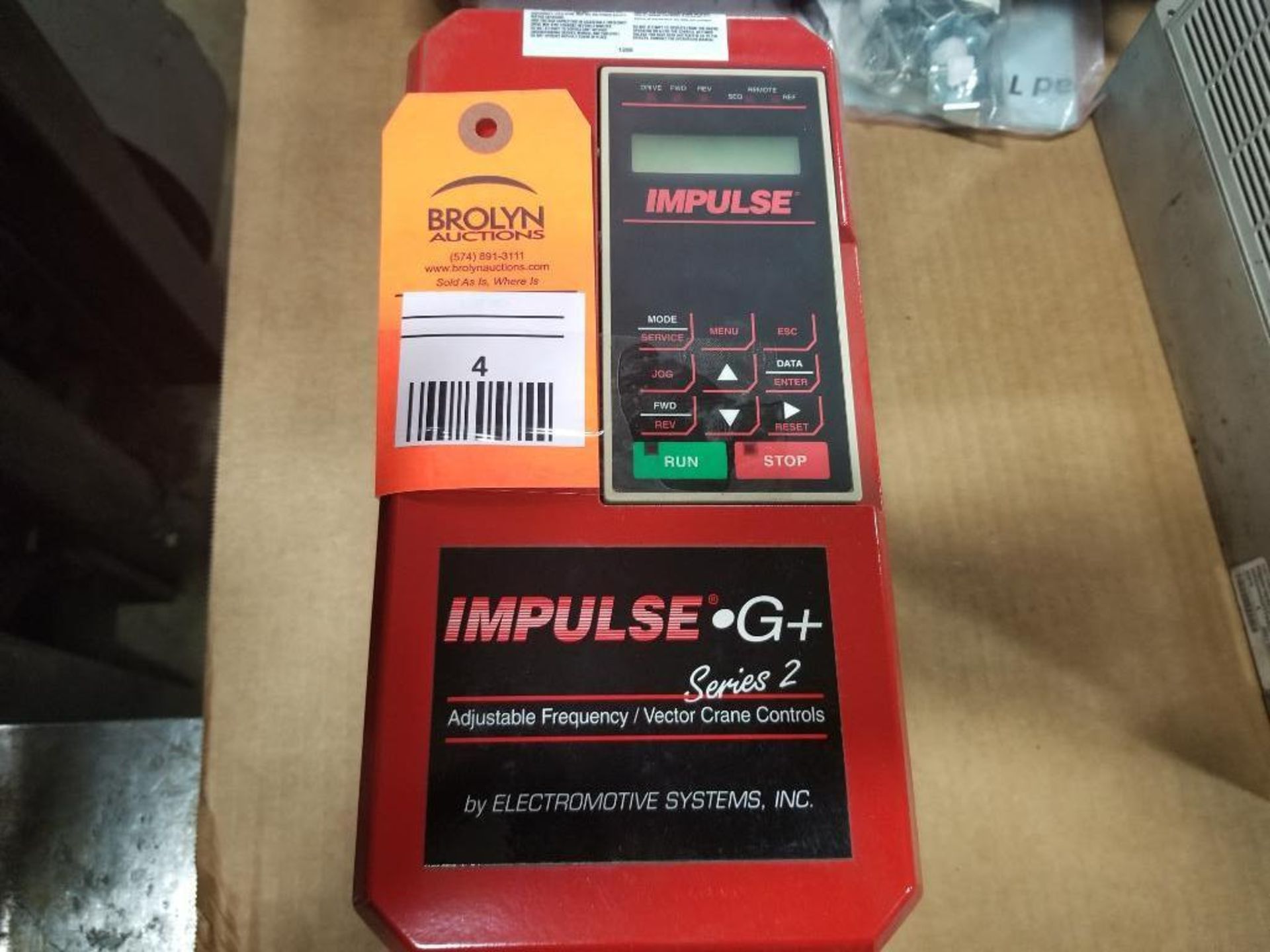 Electromotive Systems Impulse ac drive. 4003-AFG+. CIMR-G5U40P7.